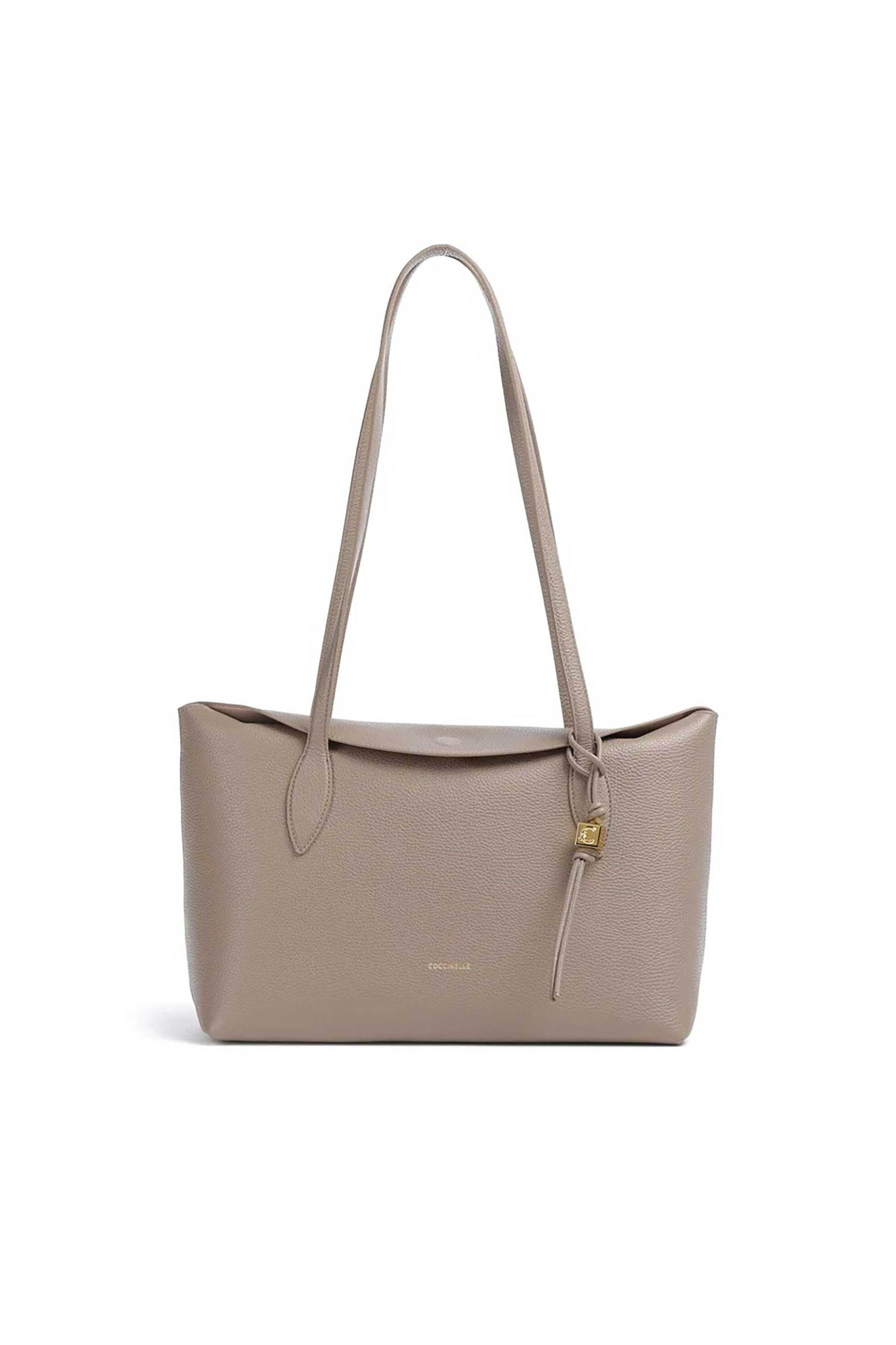 COCCINELLE Coccinelle γυναικεία τσάντα ώμου "Thess Tote" - E1VCA-110101 Μπεζ