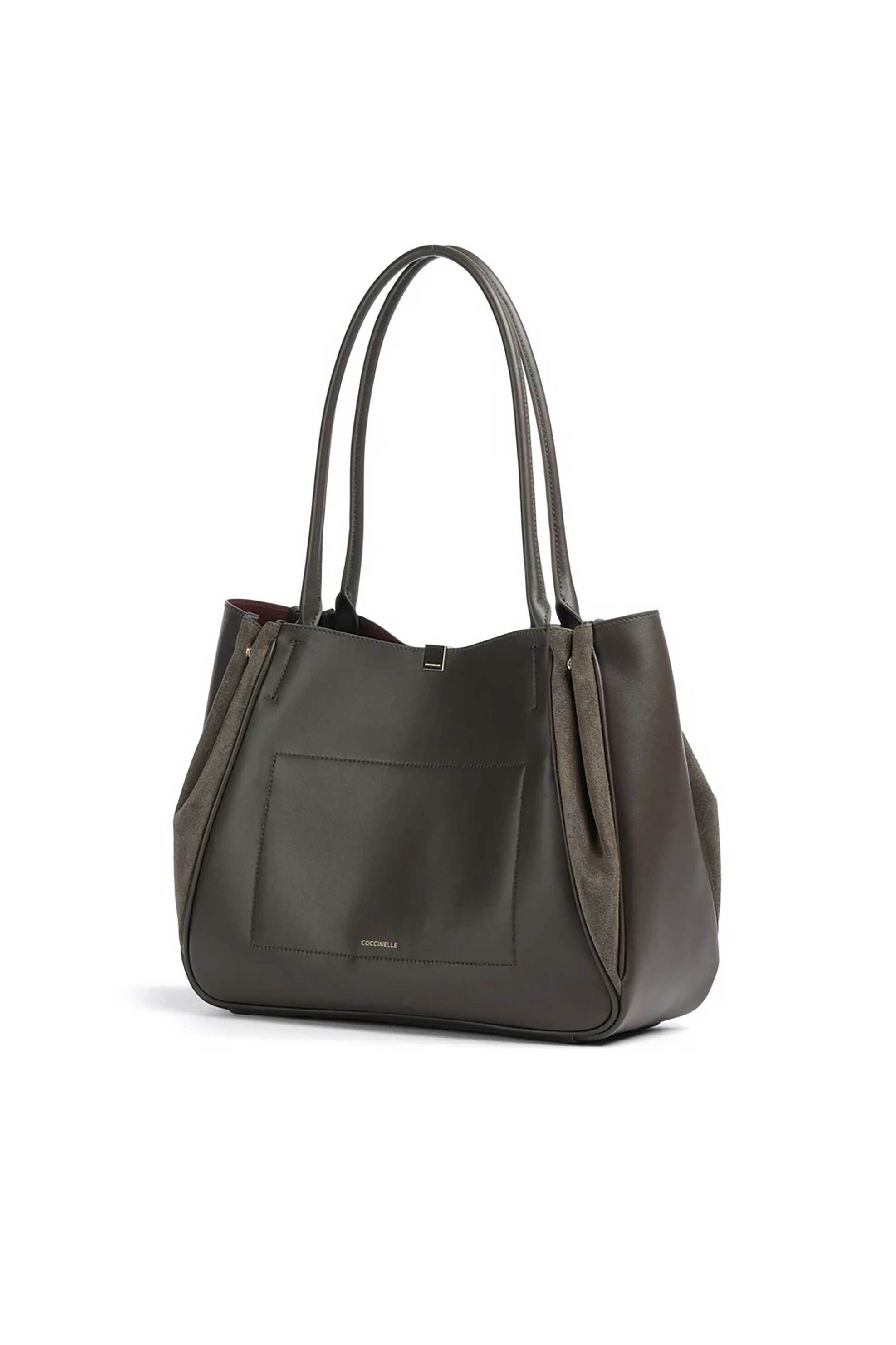 COCCINELLE Coccinelle γυναικεία τσάντα ώμου "Pansy Tote" - E1V60-110101 Γκρι - 2