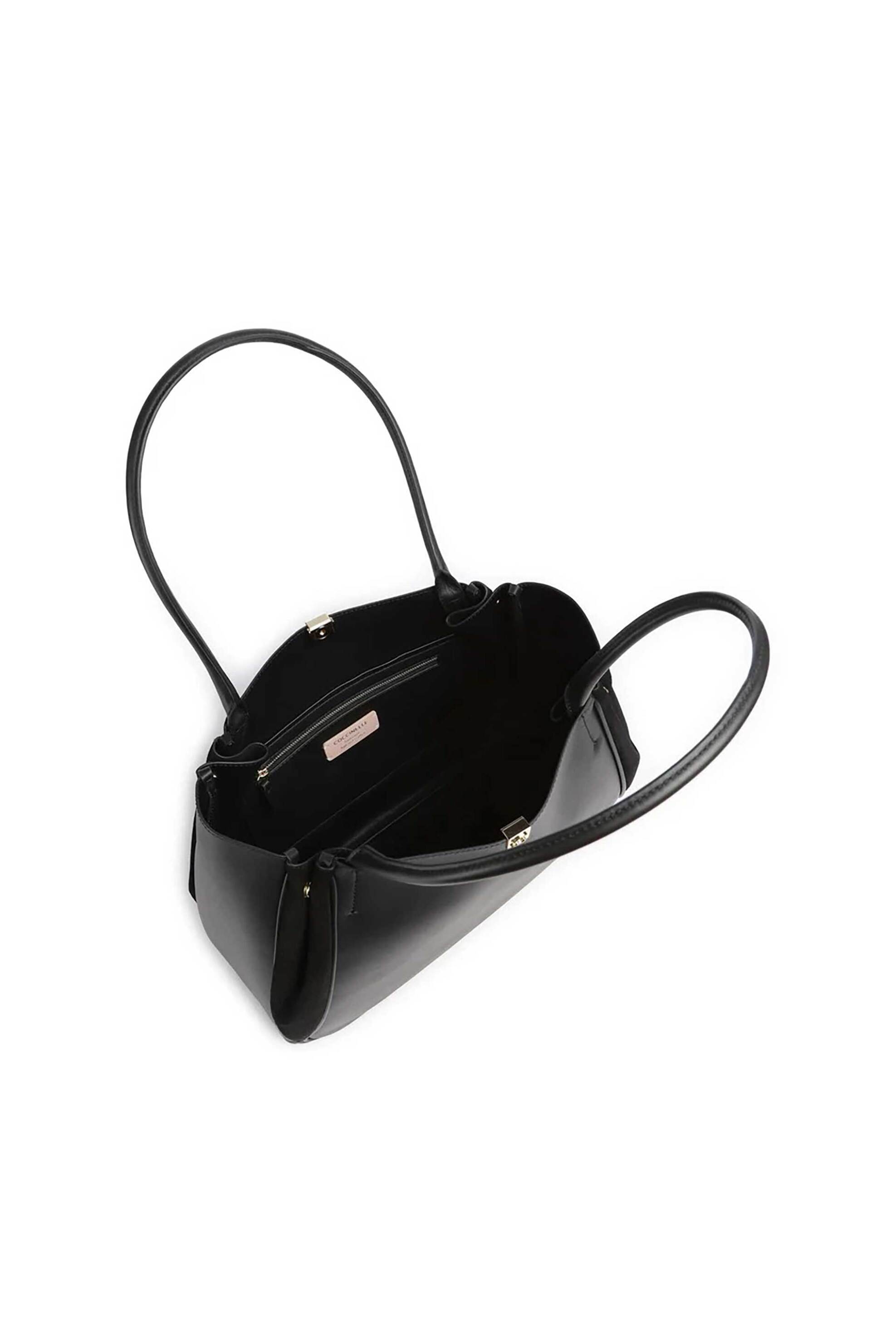 COCCINELLE Coccinelle γυναικεία τσάντα ώμου "Pansy Tote" - E1V60-110101 Μαύρο - 3