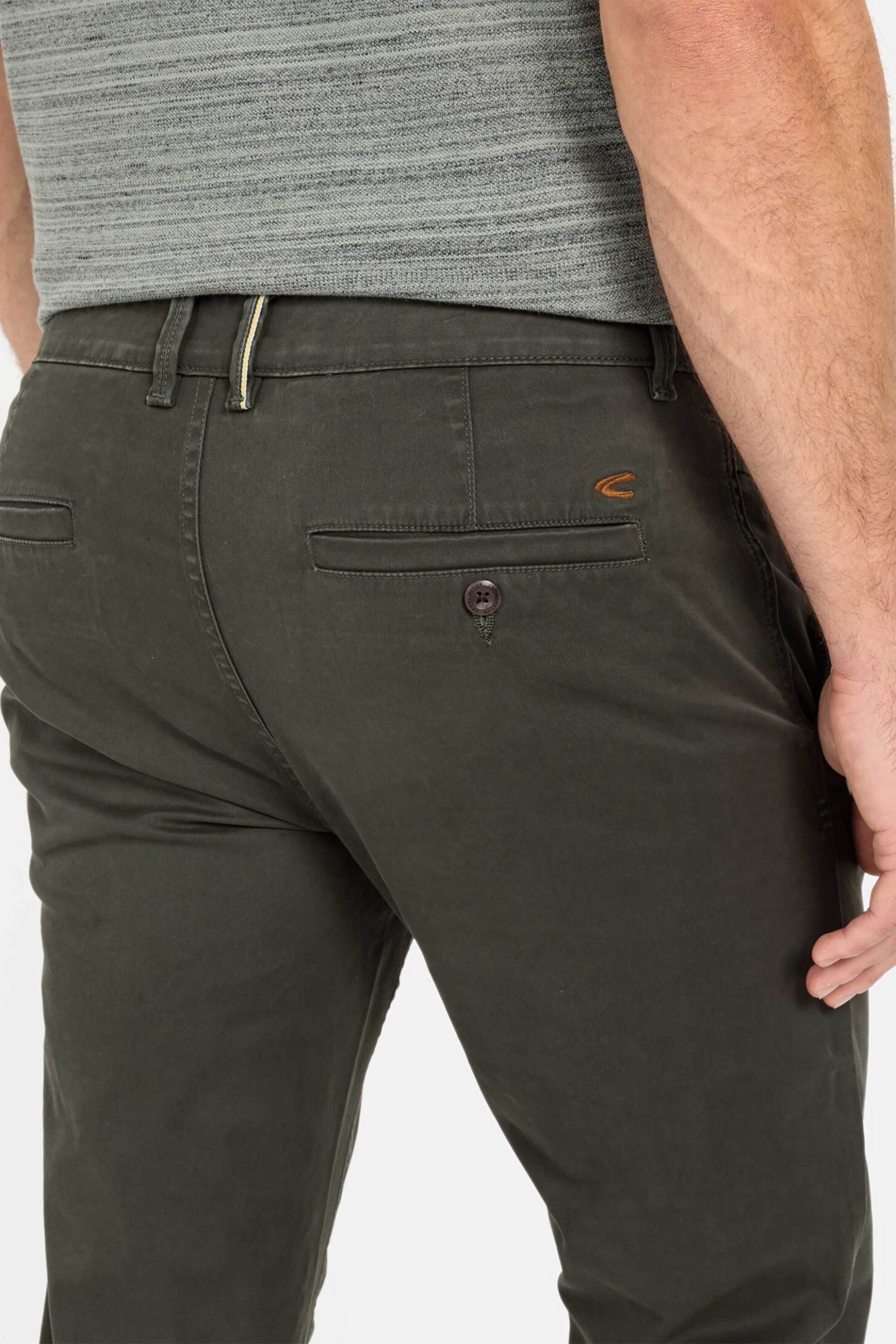 Camel Active Ανδρικό Chino Παντελόνι Slim Fit - C242-477S01-4F46 Χακί