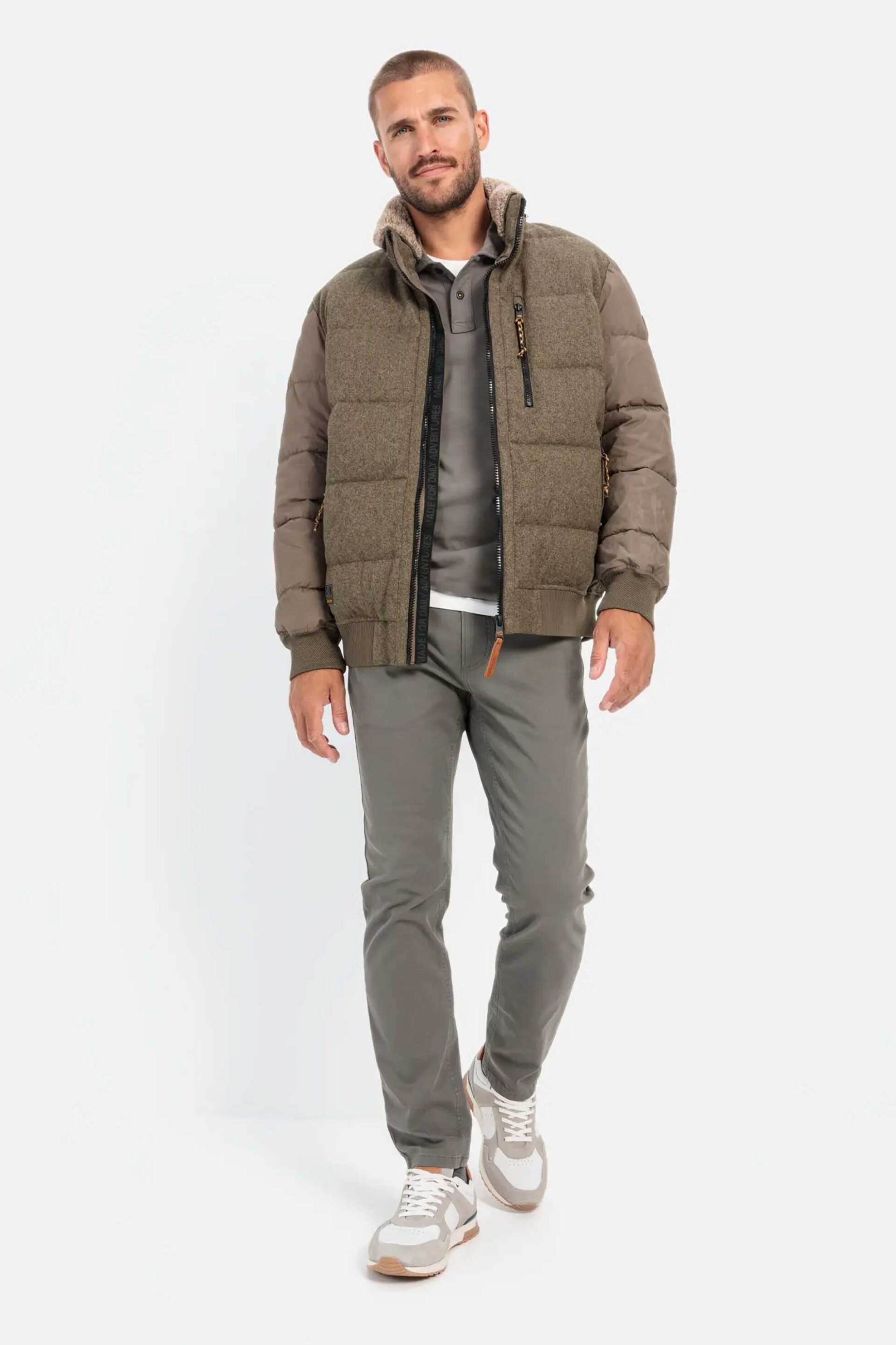 CAMEL ACTIVE Camel Active ανδρικό τζιν παντελόνι πεντάτσεπο Regular Fit - C242-488R51-4F63 Γκρι