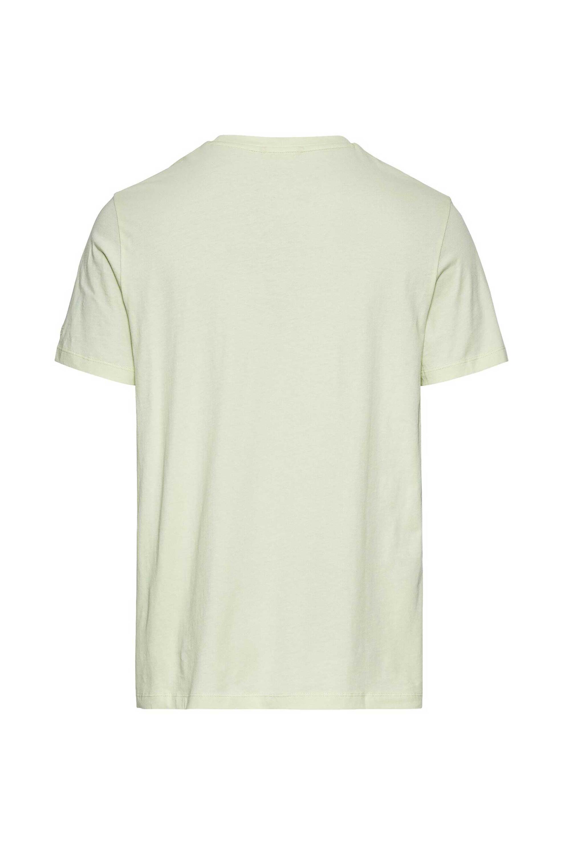 Camel Active ανδρικό T-shirt με logo print Regular Fit - C251-409700-5T02 Πράσινο Ανοιχτό φωτογραφία