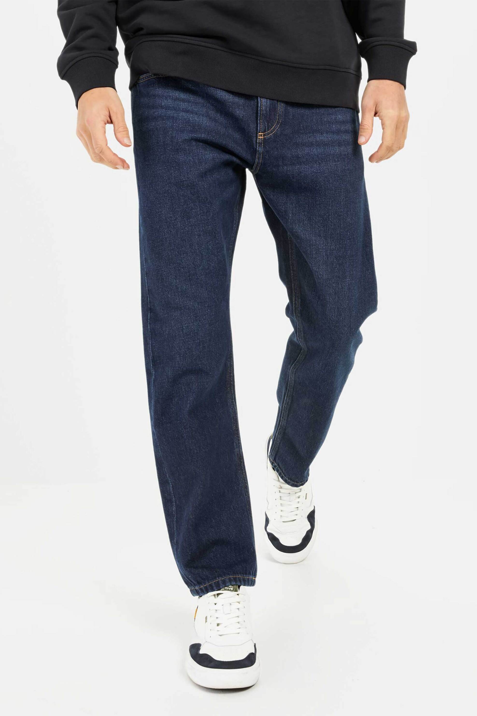 Camel Active ανδρικό τζιν παντελόνι πεντάτσεπο Loose Fit - C251-488L02-5D75 Denim Blue Σκούρο φωτογραφία