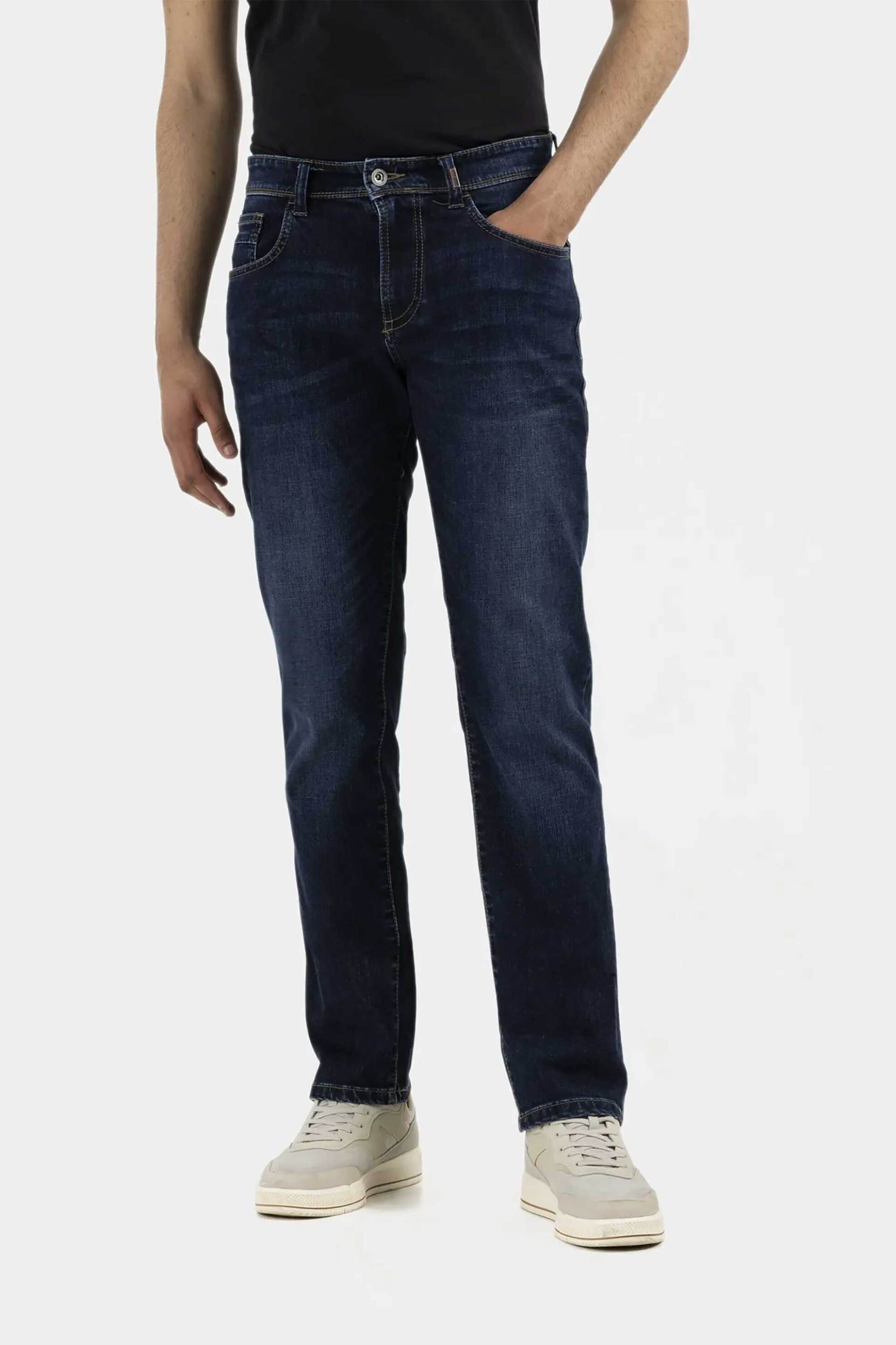 Camel Active ανδρικό τζιν παντελόνι πεντάτσεπο Relaxed Fit - C251NOS-488255-9829 Denim Blue Σκούρο φωτογραφία