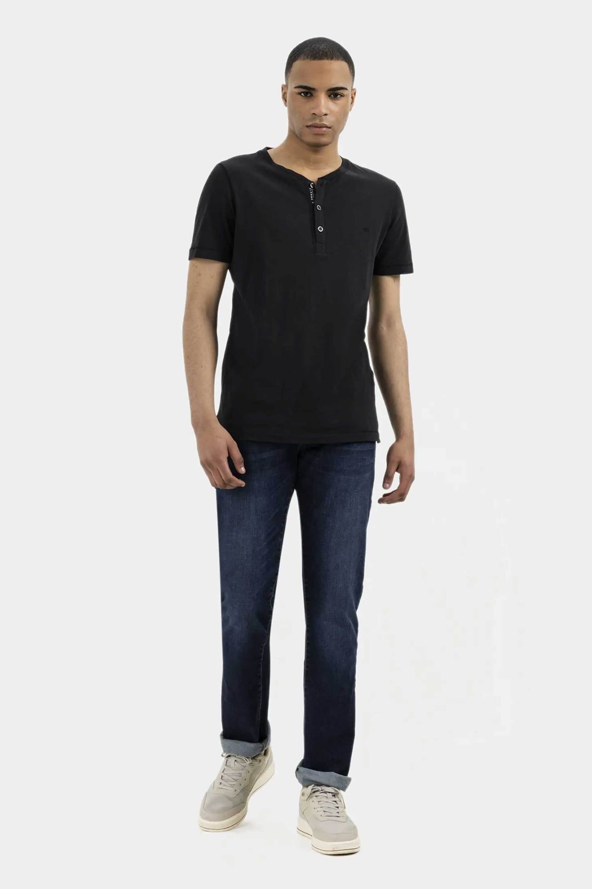 Camel Active ανδρικό τζιν παντελόνι πεντάτσεπο Relaxed Fit - C252NOS-488255-9829 Denim Blue Σκούρο