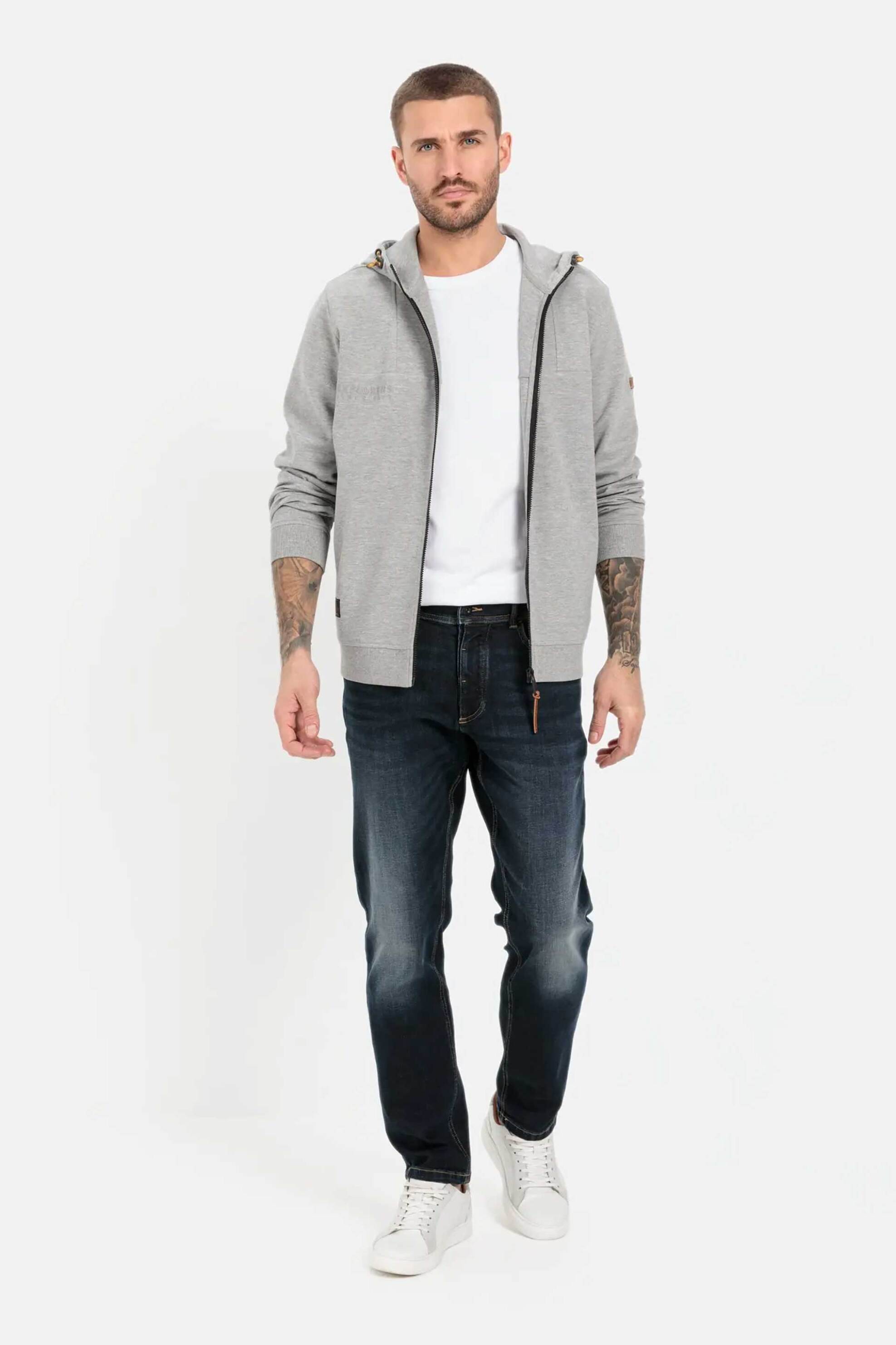 Camel Active ανδρικό τζιν παντελόνι πεντάτσεπο Regular Fit - C252NOS-488055-9D21 Denim Blue Σκούρο