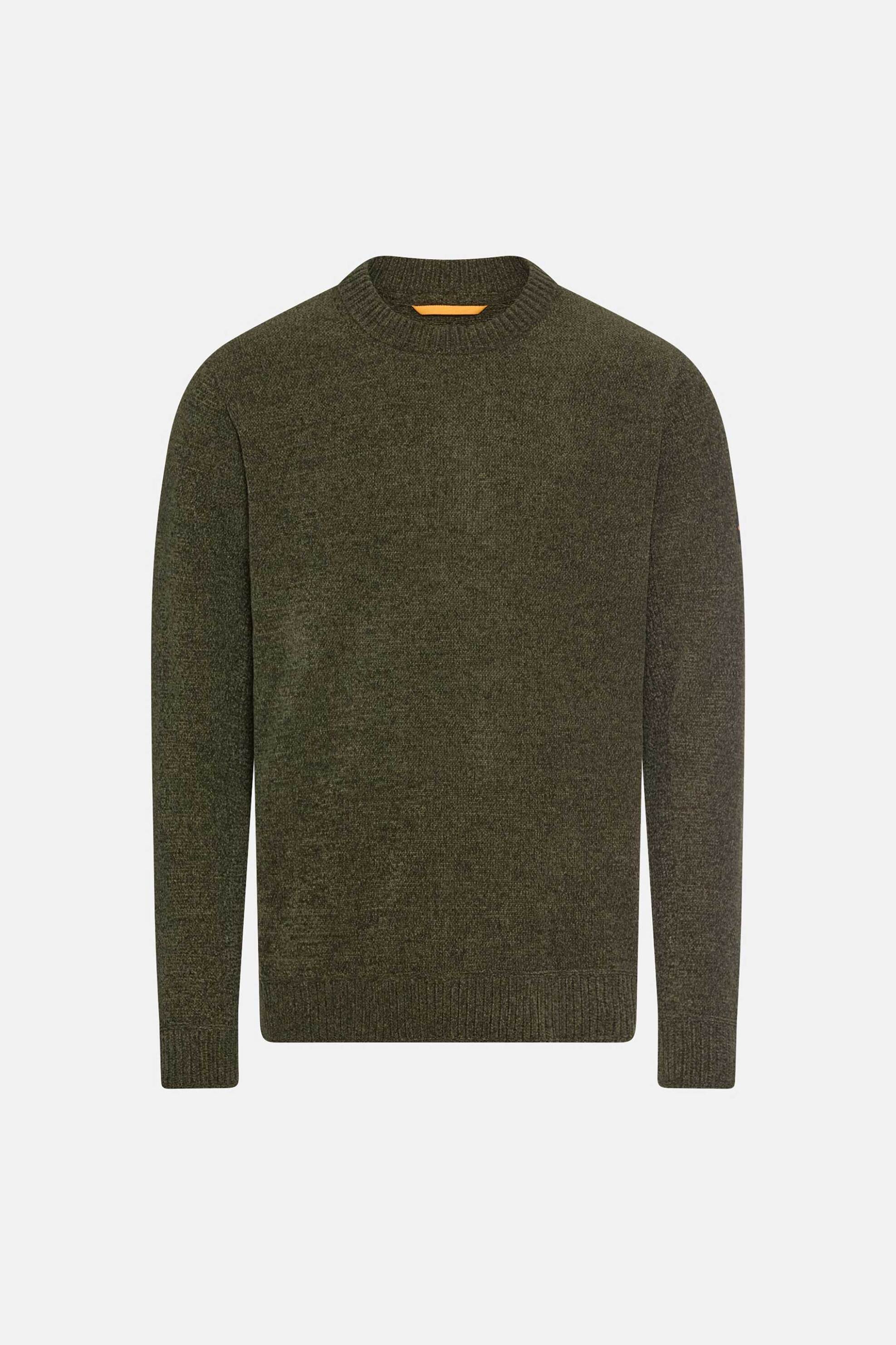 Camel Active ανδρικό πουλόβερ structured Regular Fit - C252-409500-6K60 Χακί