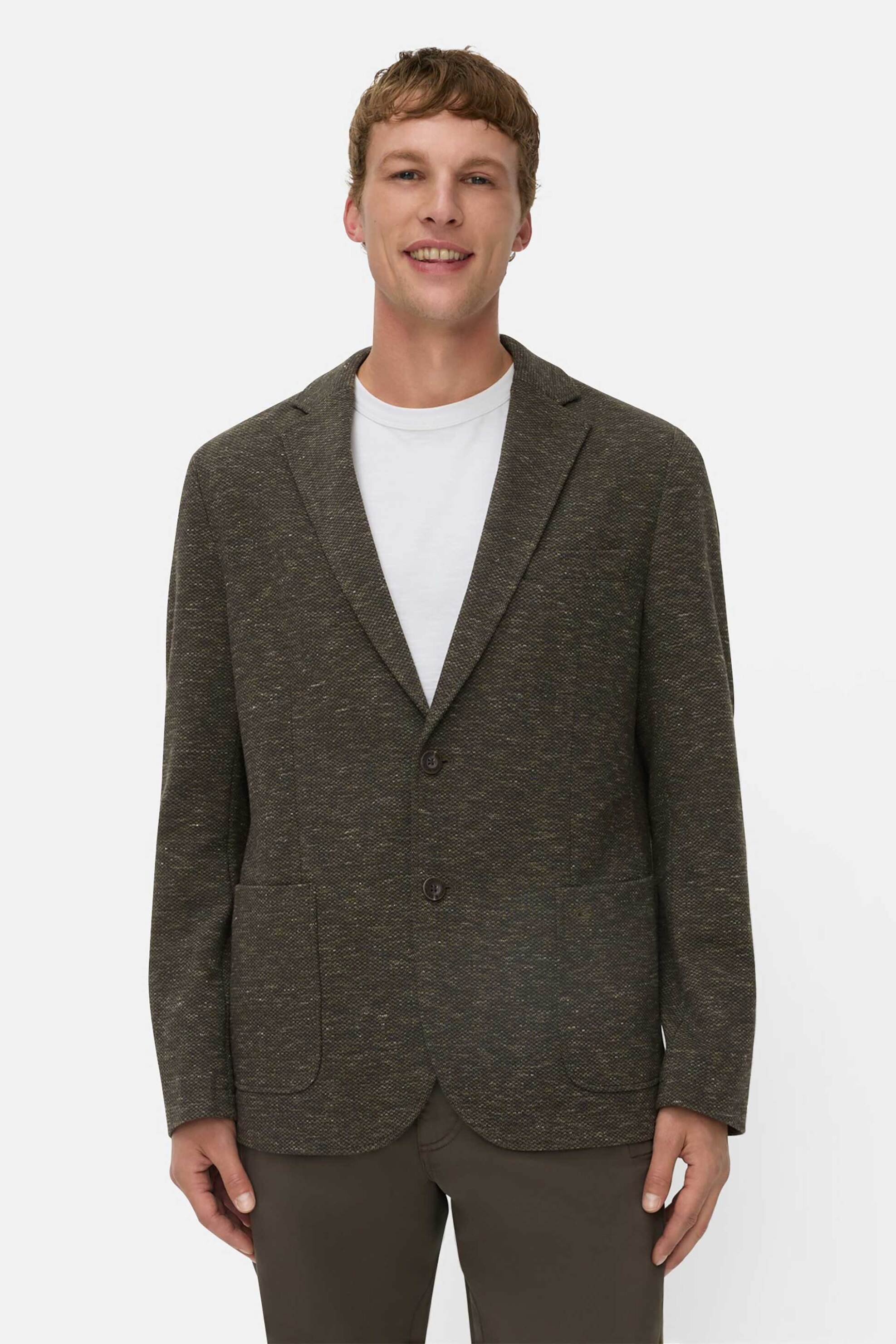 Ανδρικά σακάκια casual σε χακι