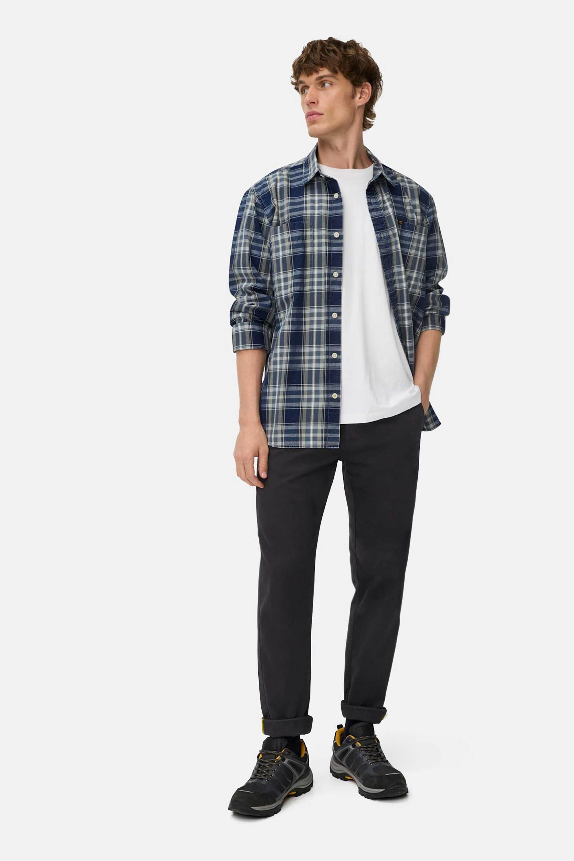 Camel Active ανδρικό chino παντελόνι Regular Fit - C252-477R08-6F95 Μπλε Σκούρο