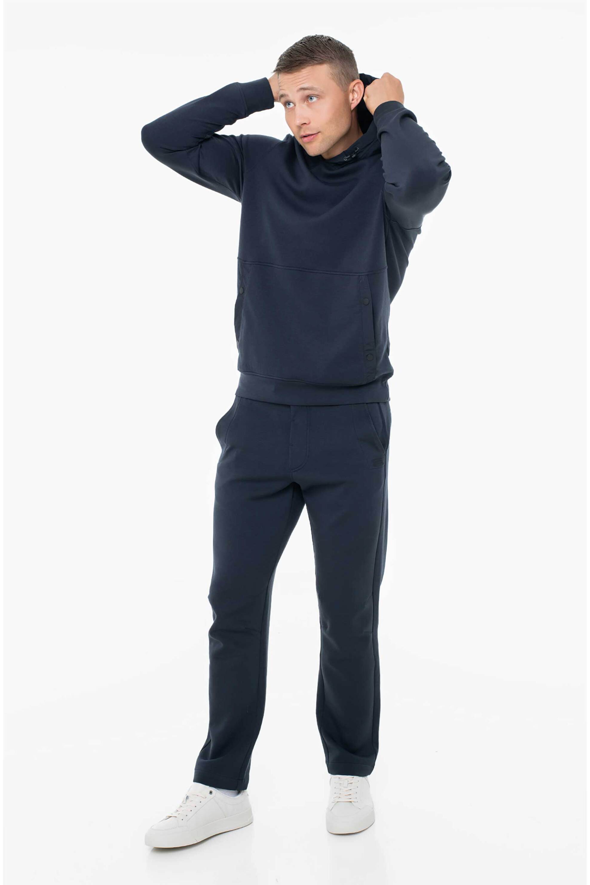 Camel Active ανδρικό chino παντελόνι με ελαστική μέση Regular Fit - C252-477R07-6F94 Μπλε Σκούρο