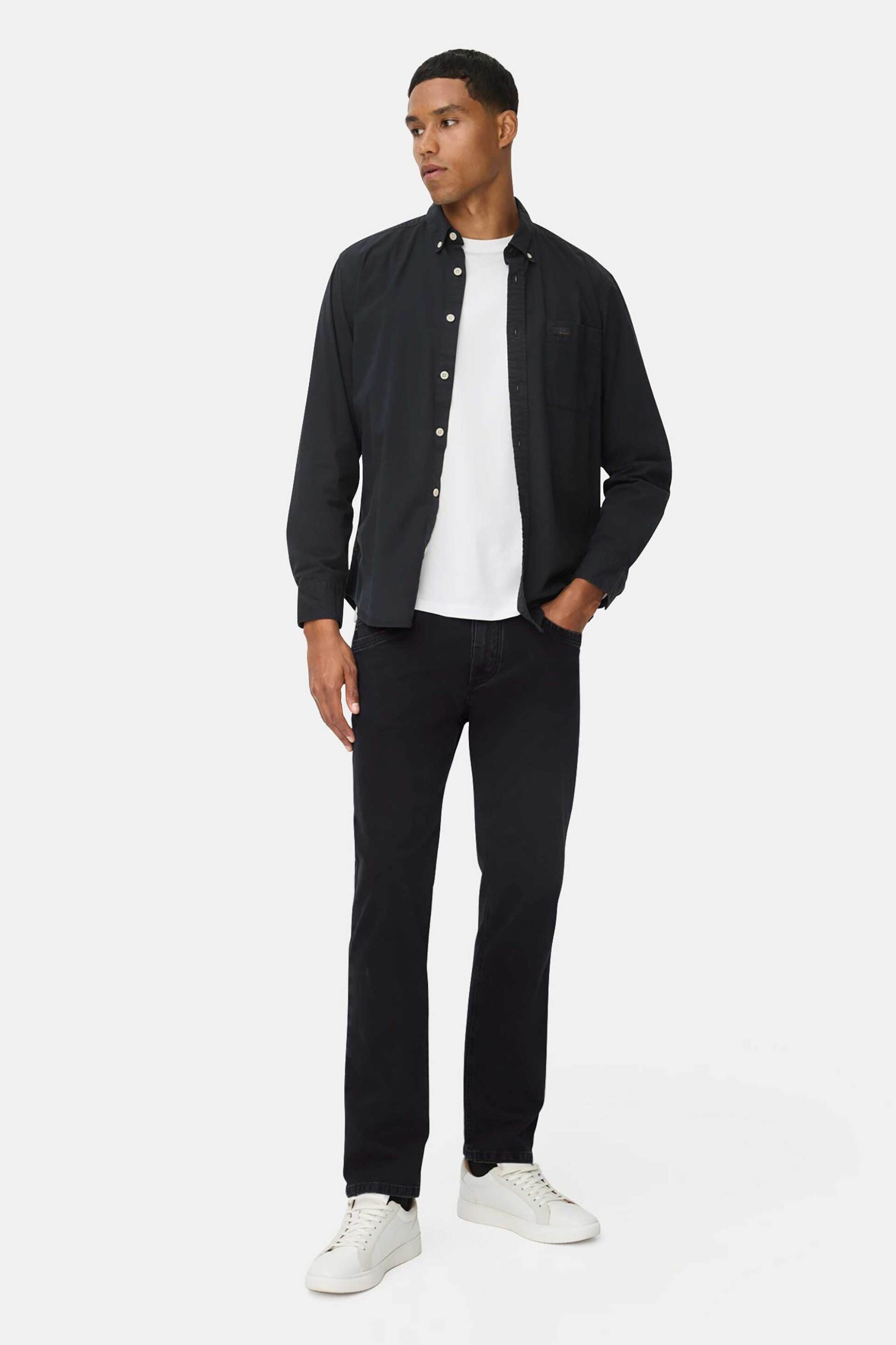 Camel Active ανδρικό παντελόνι πεντάτσεπο Relaxed Fit - C252-488X12-6F97 Μαύρο