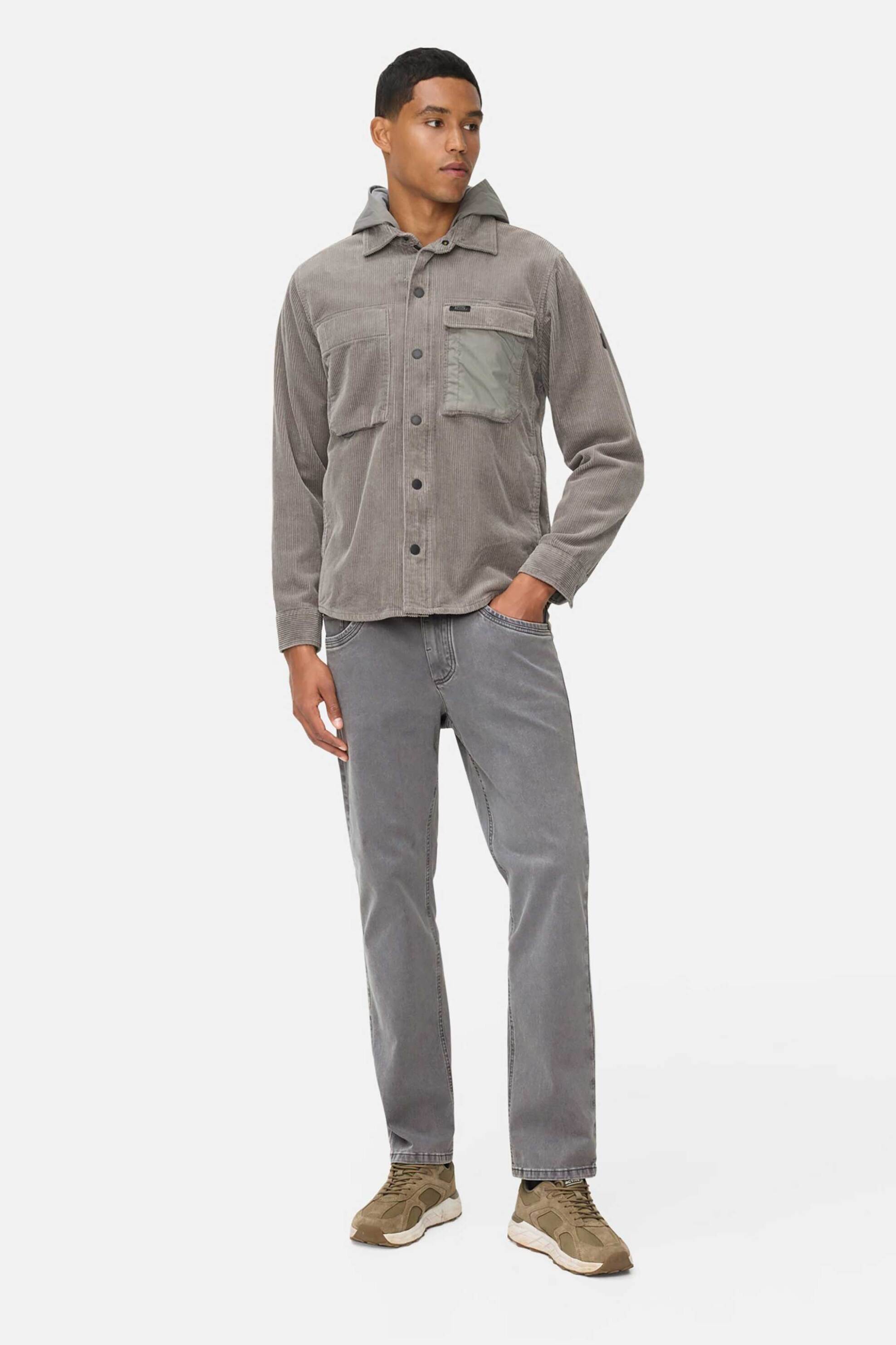 Camel Active ανδρικό παντελόνι πεντάτσεπο Relaxed Fit - C252-488X12-6F97 Γκρι