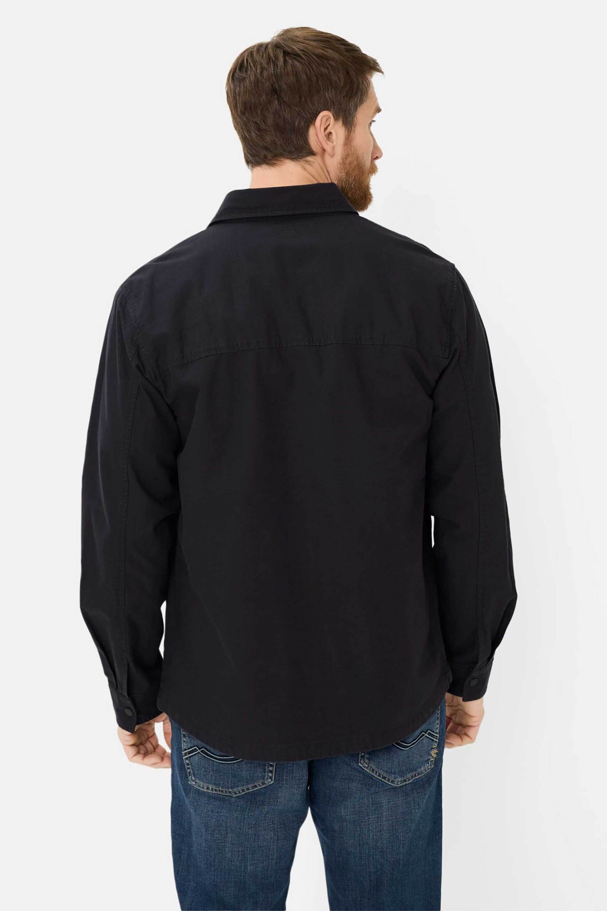 Camel Active Ανδρικό Overshirt με Τσέπες Relaxed Fit - C261-409382-7S82 Μπλε Σκούρο