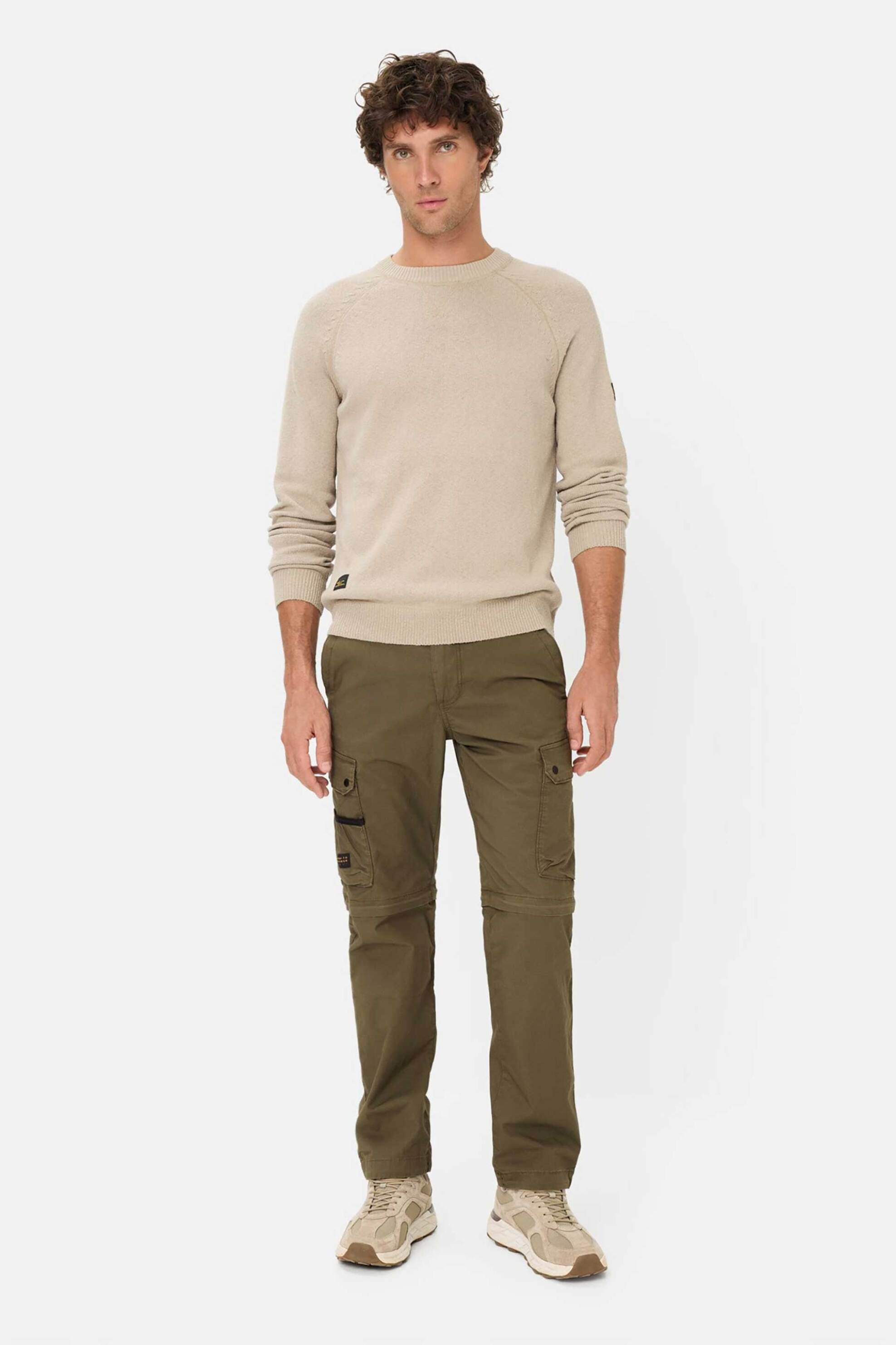 Camel Active ανδρικό παντελόνι cargo Relaxed Fit - C261-476X16-7F04 Λαδί