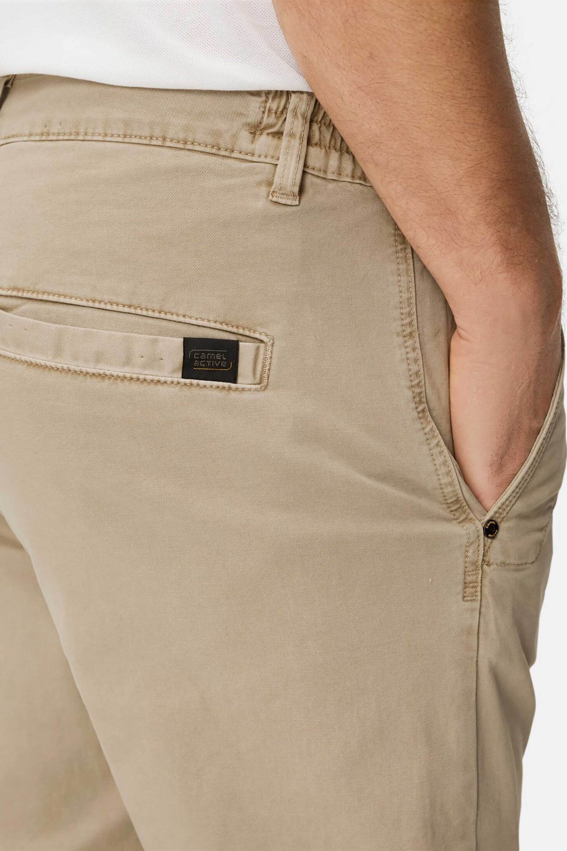 Camel Active Ανδρικό Παντελόνι Chino Regular Fit - C261-477R14-7F02 Μπεζ