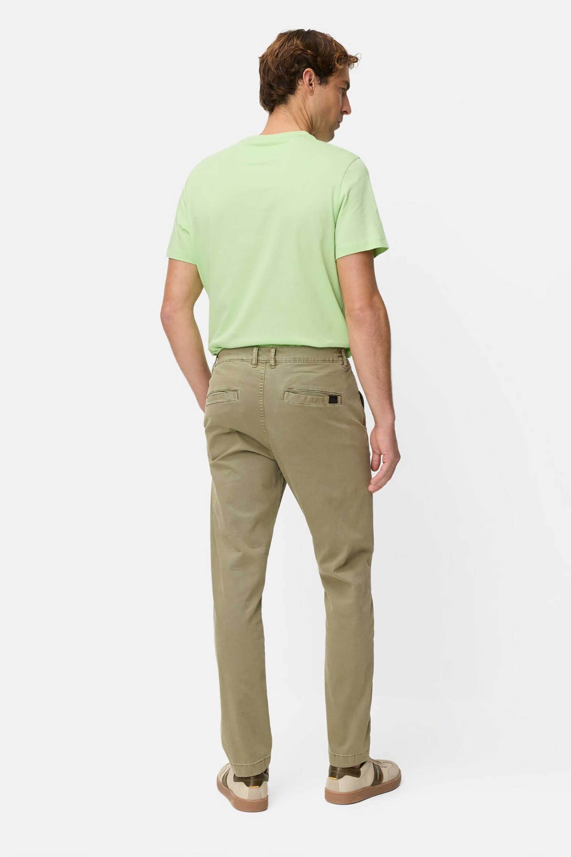 Camel Active ανδρικό παντελόνι chino Regular Fit - C261-477R14-7F02 Λαδί φωτογραφία