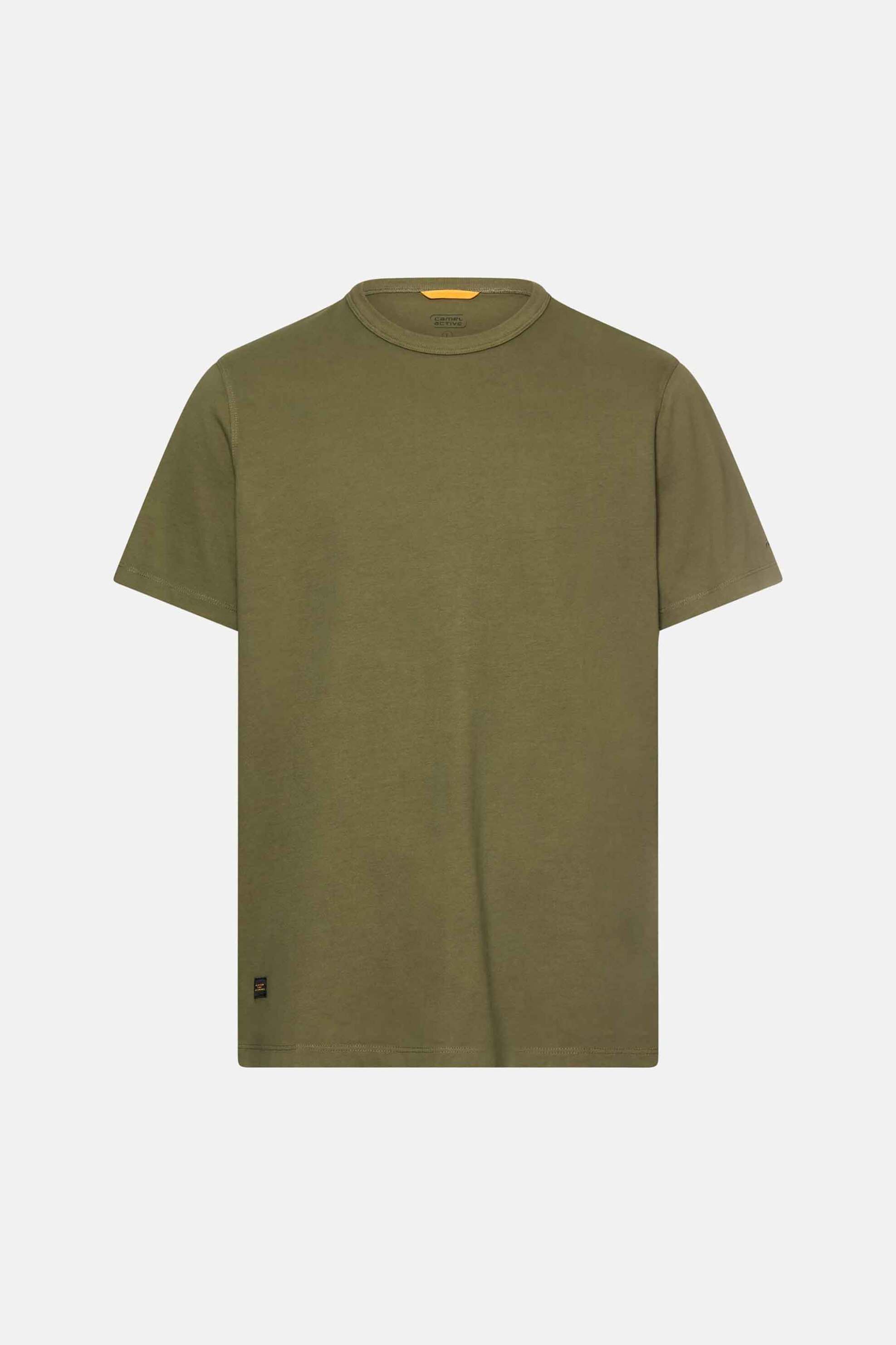 Camel Active Ανδρικό T-Shirt με Print Regular Fit - C261-409700-7T27 Λαδί