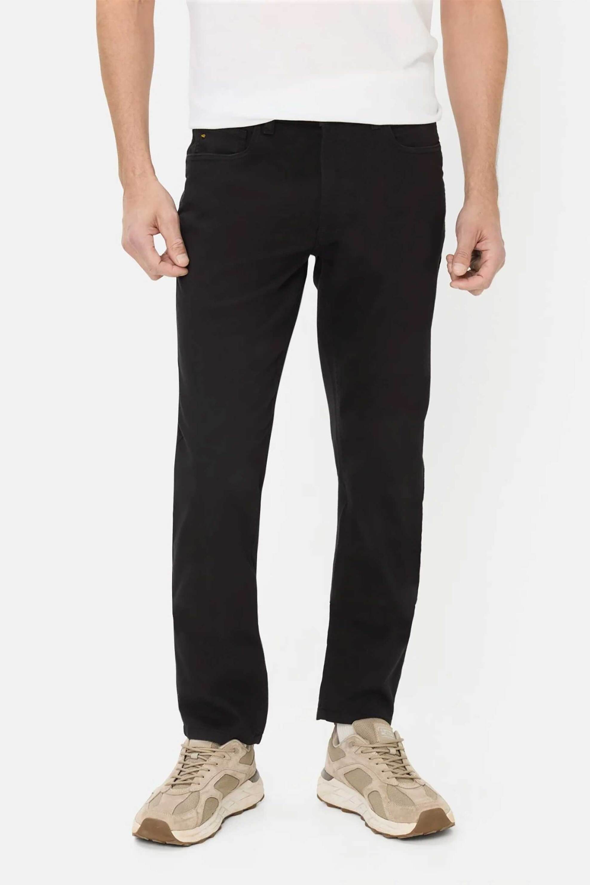 Camel Active ανδρικό παντελόνι πεντάσεπο Regular Fit - C261-488R51-7F18 Μαύρο φωτογραφία