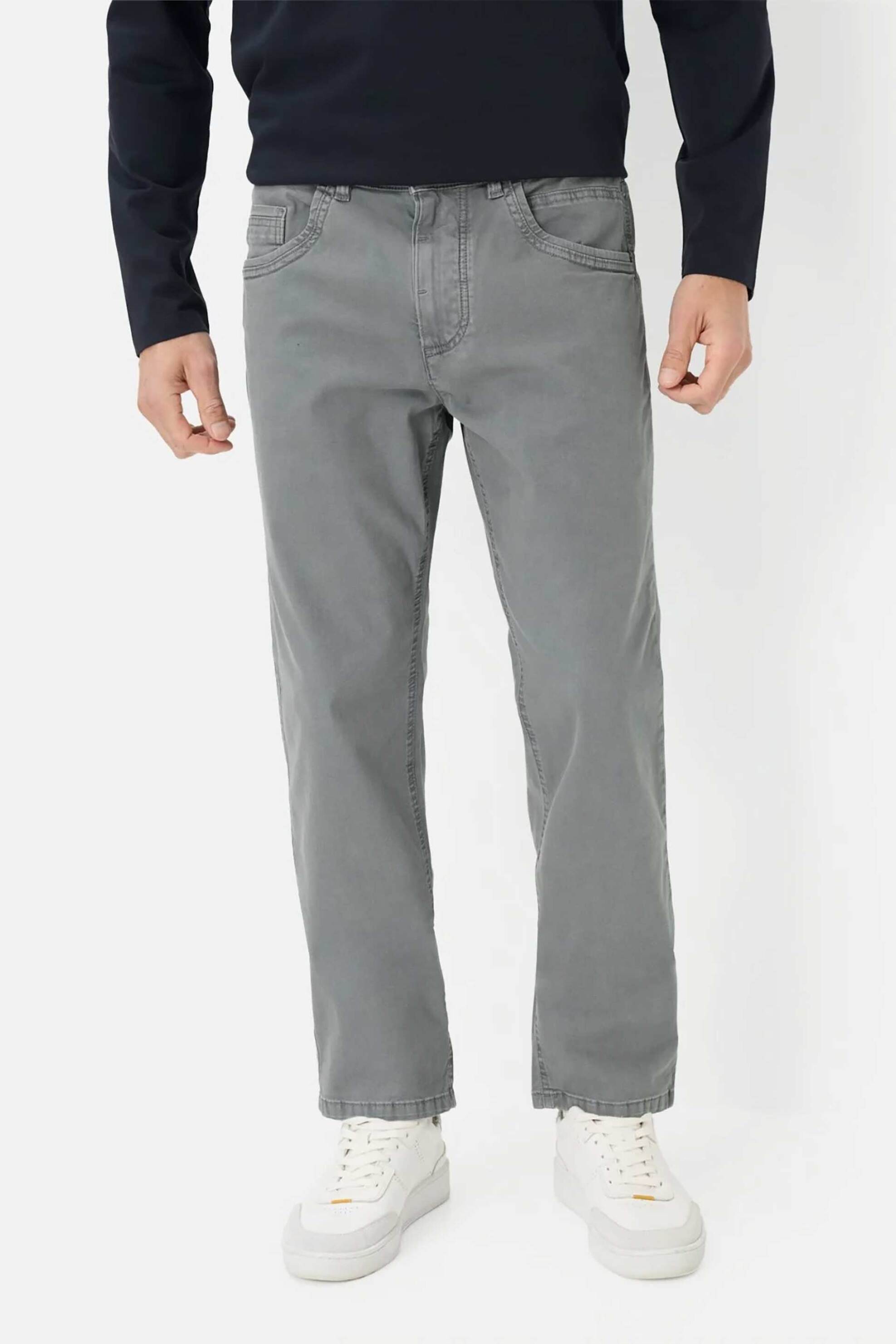 Camel Active ανδρικό παντελόνι πεντάσεπο Relaxed Fit - C261-488X12-7F02 Γκρι φωτογραφία
