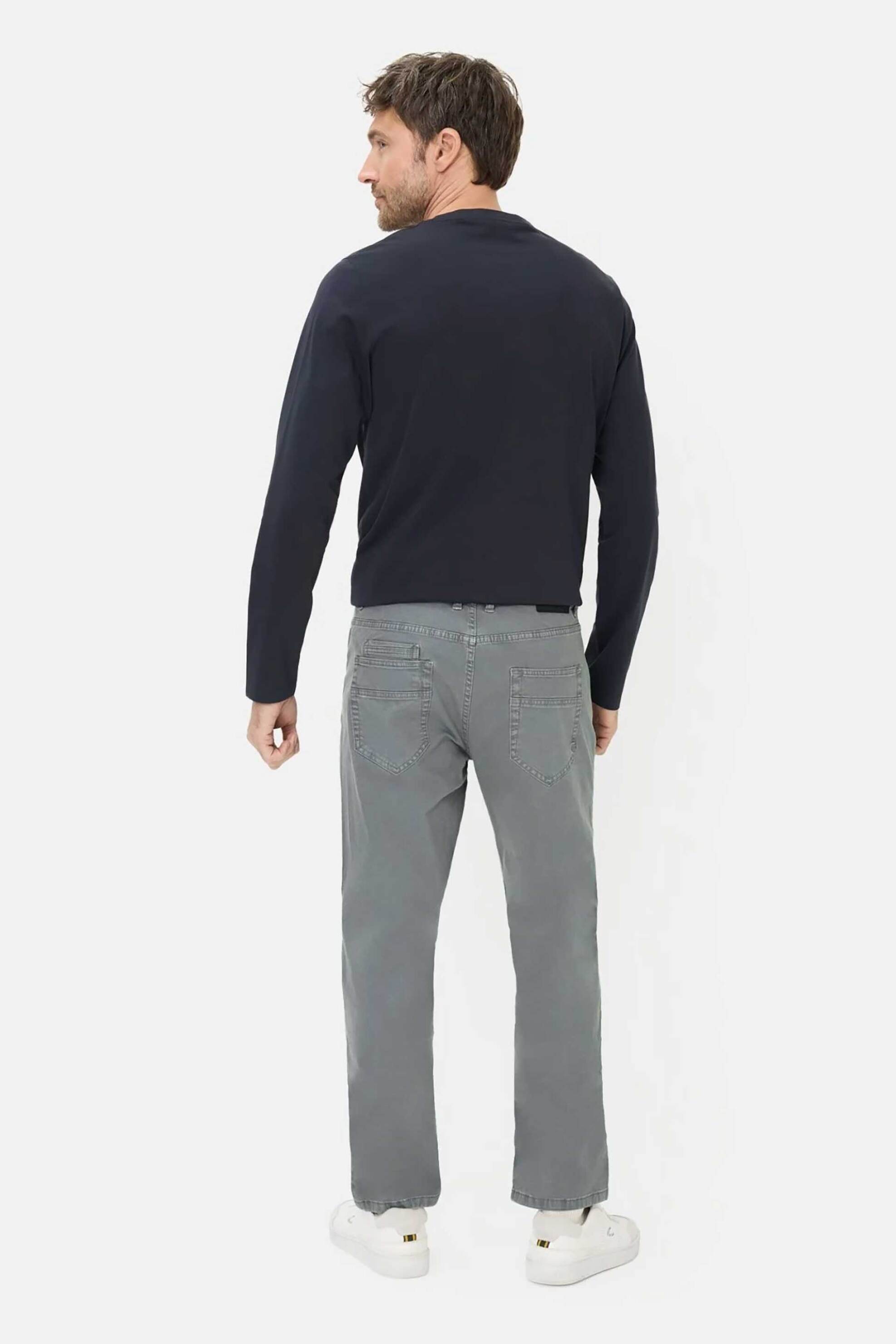 Camel Active ανδρικό παντελόνι πεντάσεπο Relaxed Fit - C261-488X12-7F02 Γκρι φωτογραφία