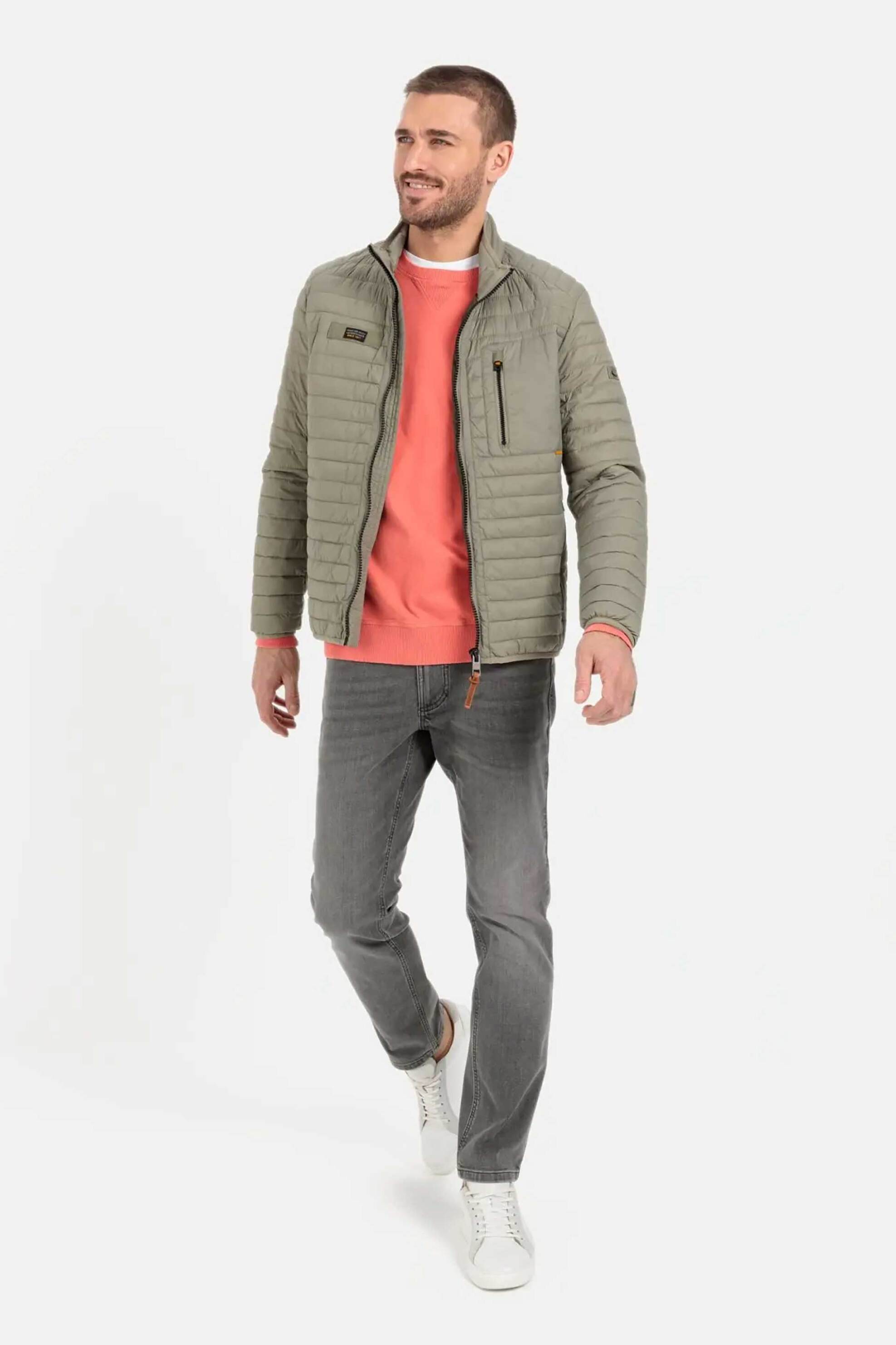 Camel Active ανδρικό τζιν παντελόνι πεντάτσεπο Regular Fit - C261NOS-488325-9D30 Γκρι