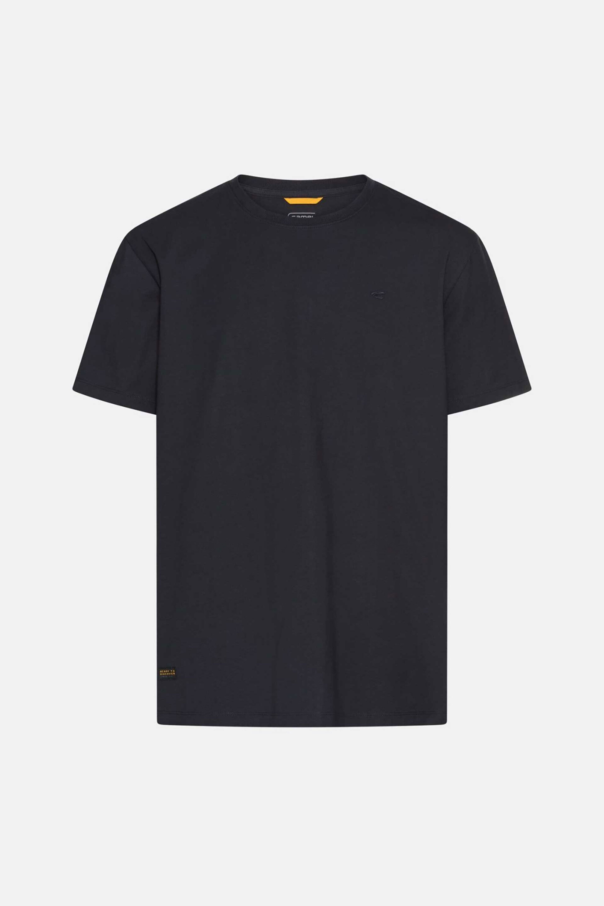 Camel Active Ανδρικό T-Shirt με Κεντημένο Monogram Relaxed Fit - C261-409700-7T30 Μπλε Σκούρο