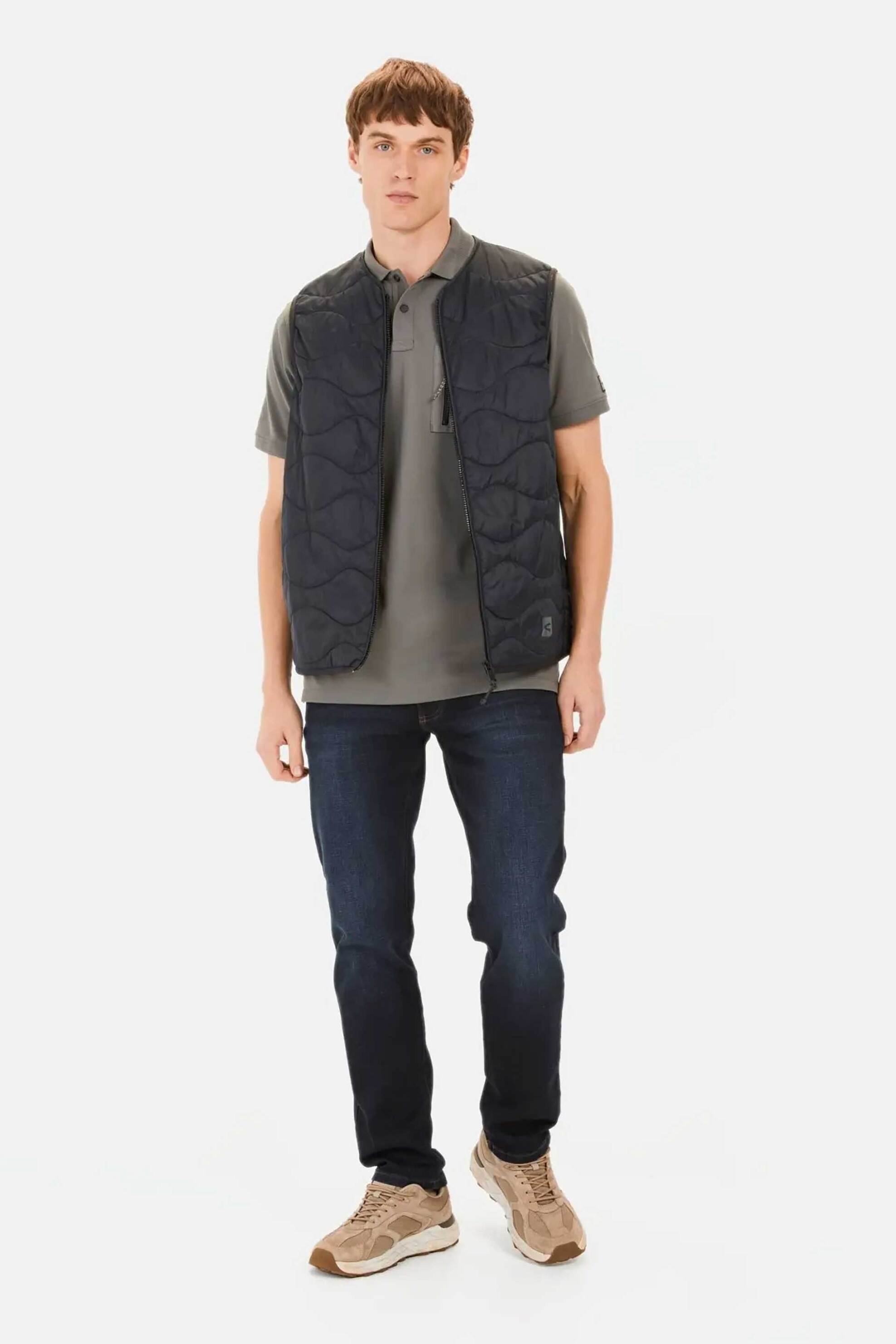 Camel Active ανδρικό τζιν παντελόνι πεντάτσεπο Regular Fit - C261NOS-488R53-9D21 Denim Blue Σκούρο