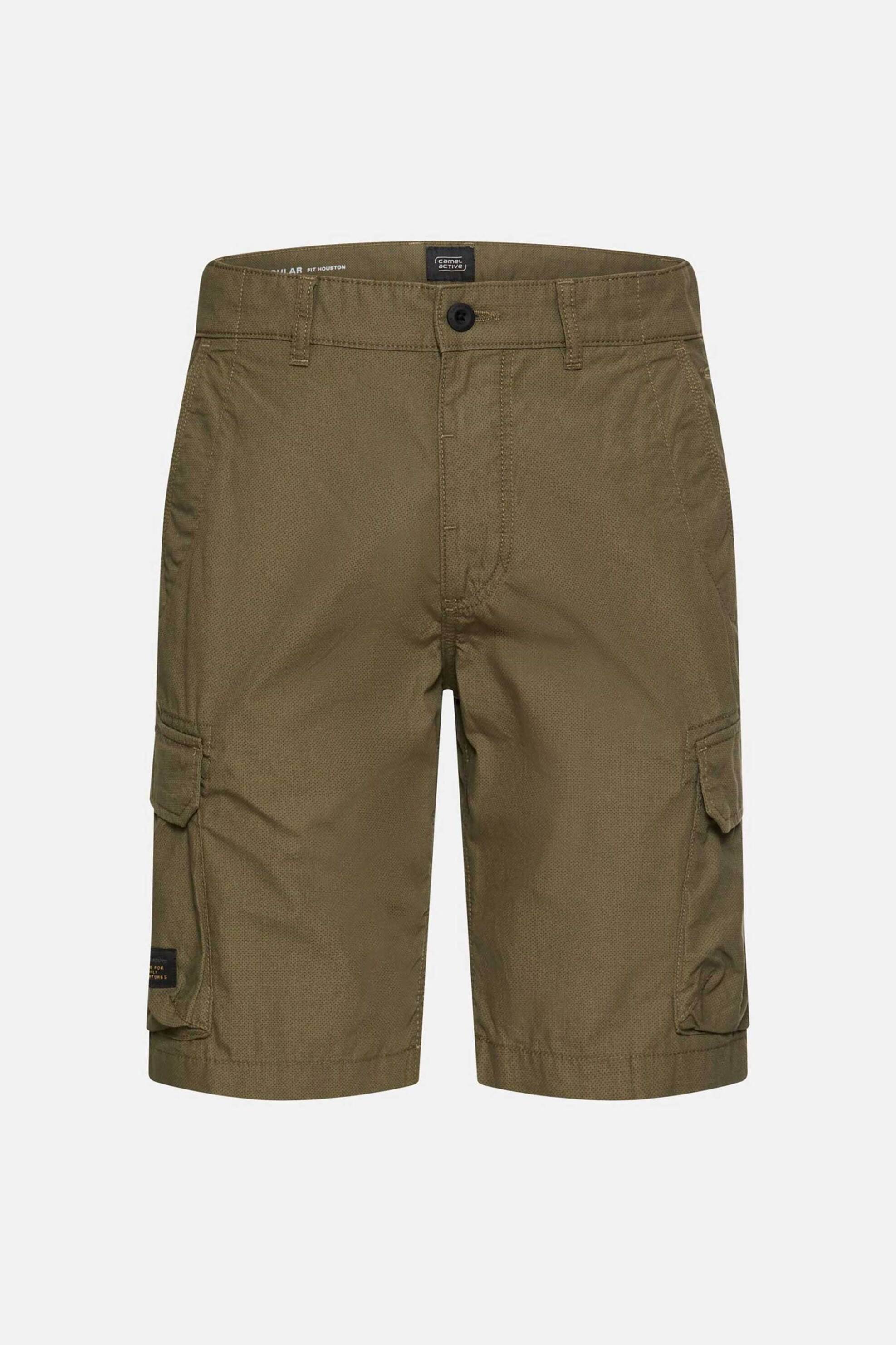 Camel Active Ανδρική Βερμούδα Cargo Regular Fit - C261-496R16-7F23 Λαδί