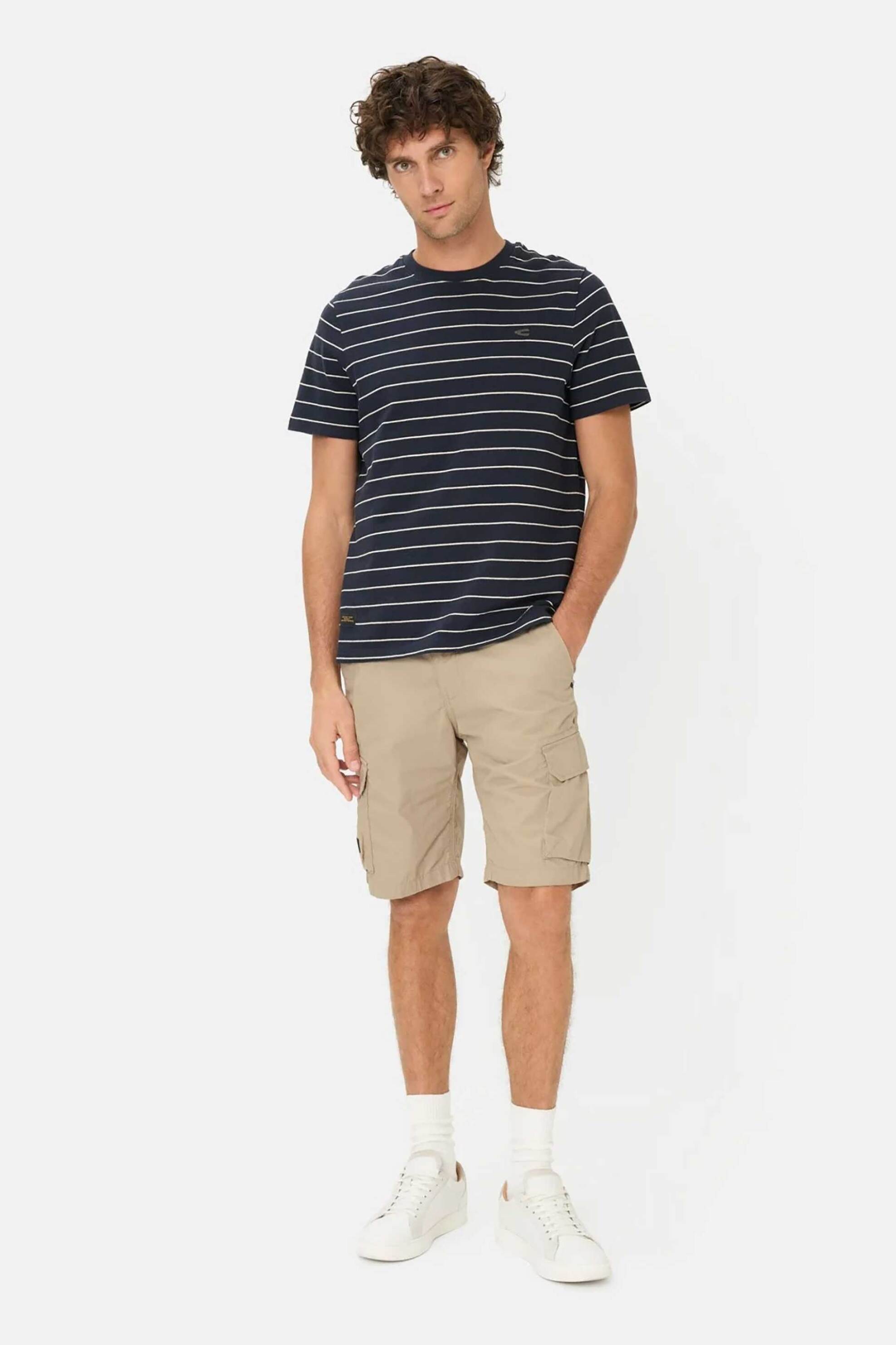 Camel Active ανδρική βερμούδα cargo Regular Fit - C261-496R16-7F23 Μπεζ