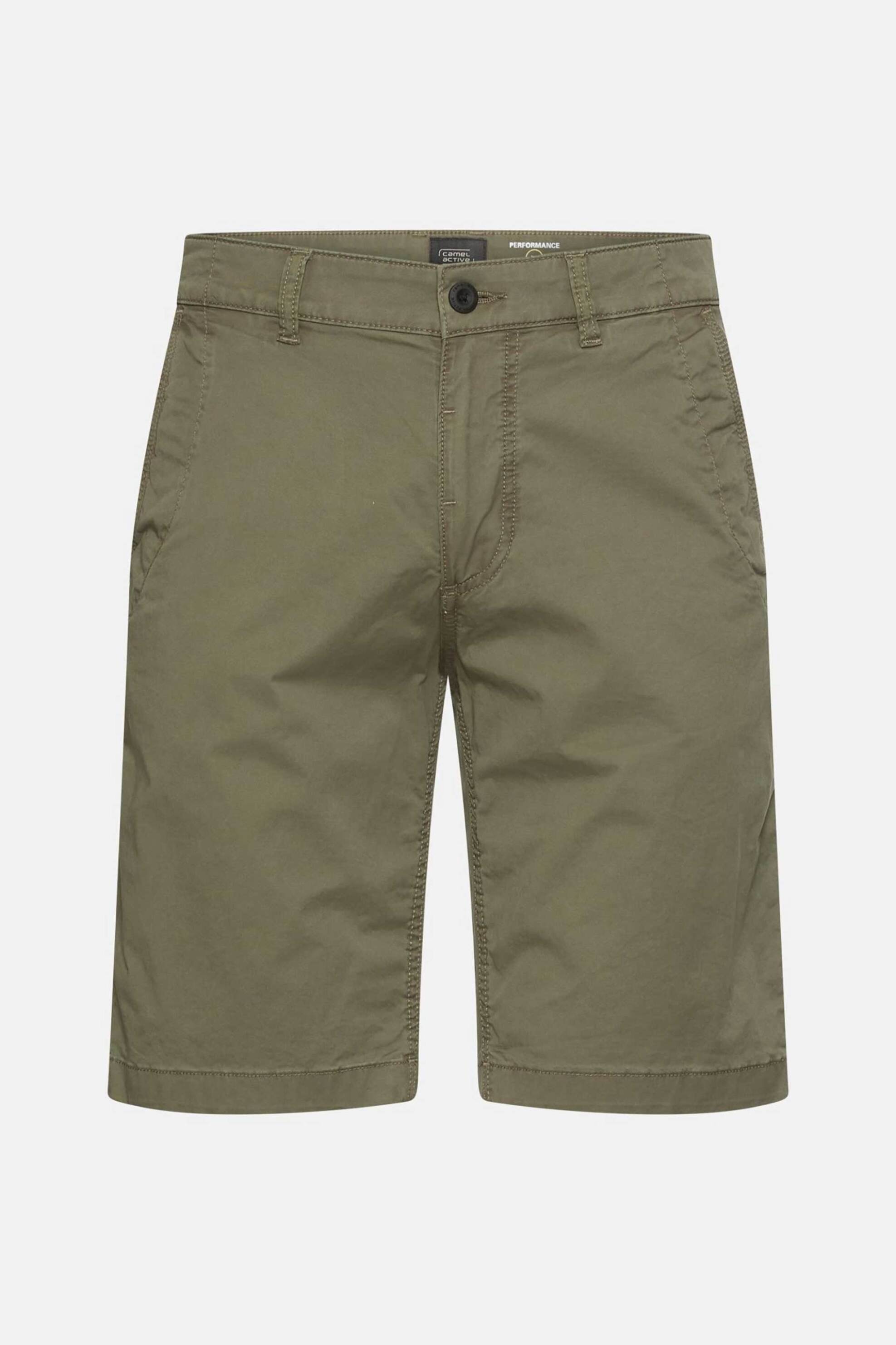 Camel Active Ανδρική Βερμούδα Chino Regular Fit - C261-497R15-7F22 Λαδί
