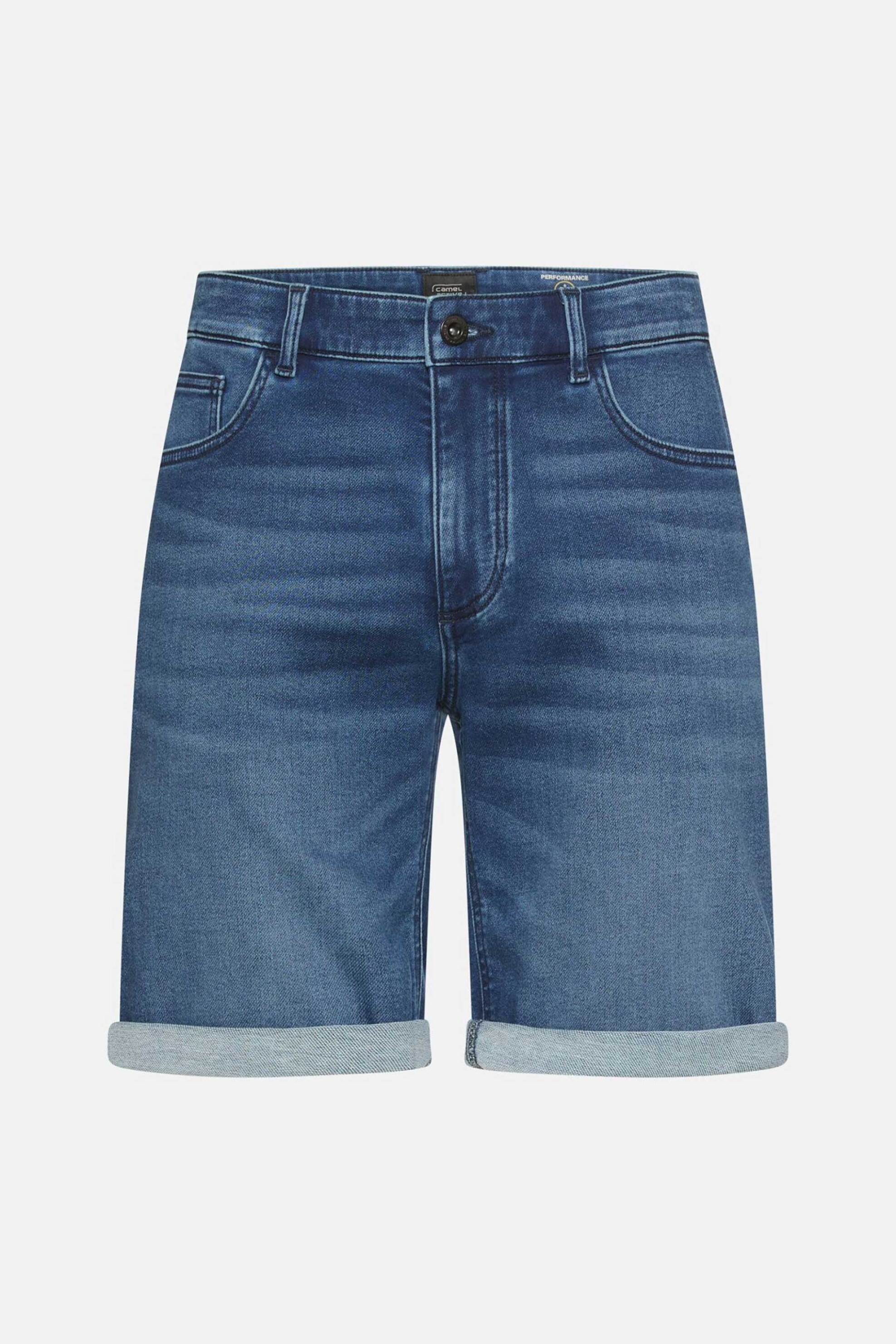 Camel Active Ανδρική Denim Βερμούδα High Stretch Πεντάτσεπη Regular Fit - C261-498R30-7D15 Blue