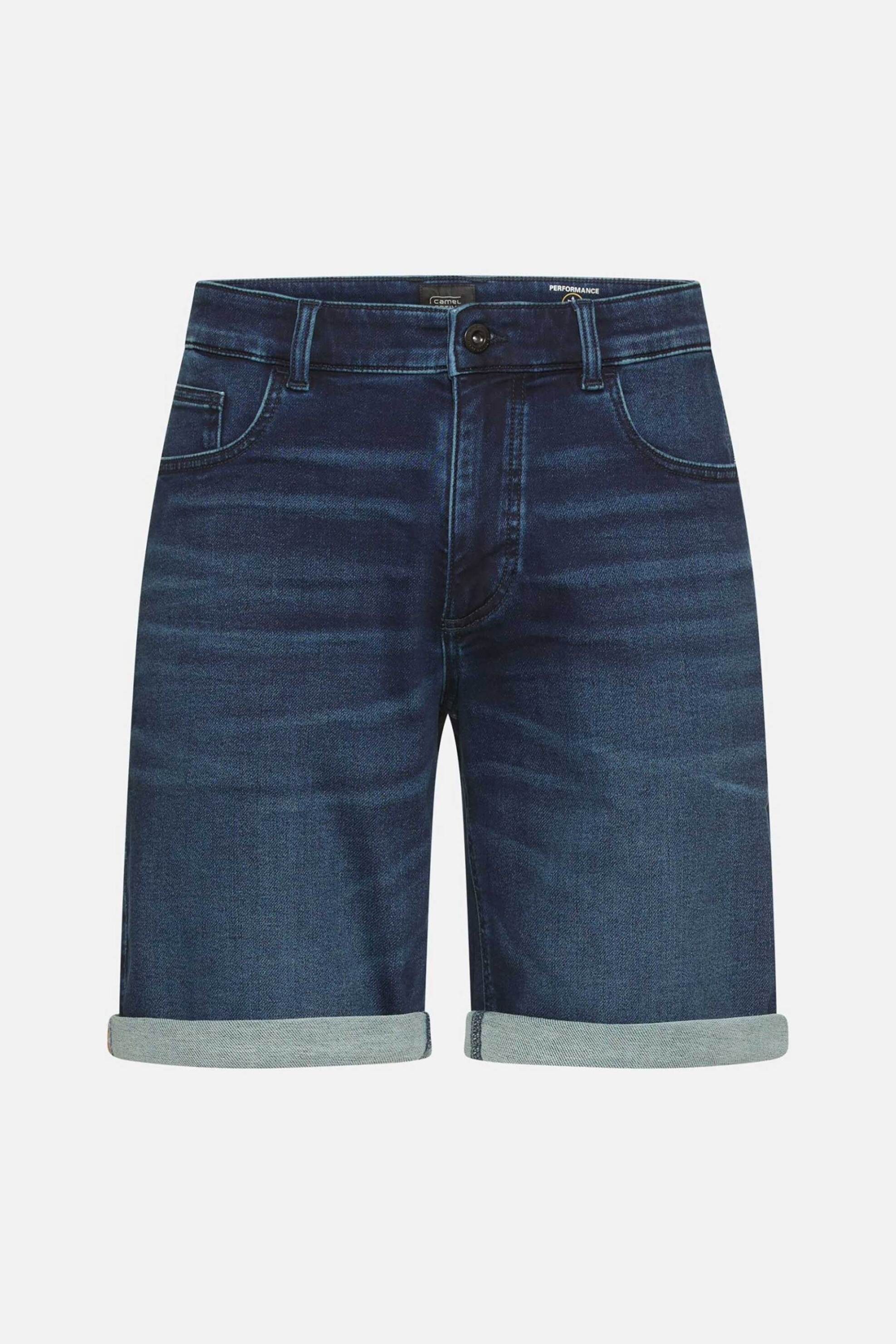 Camel Active Ανδρική Denim Βερμούδα High Stretch Πεντάτσεπη Regular Fit - C261-498R30-7D15 Blue Σκούρο