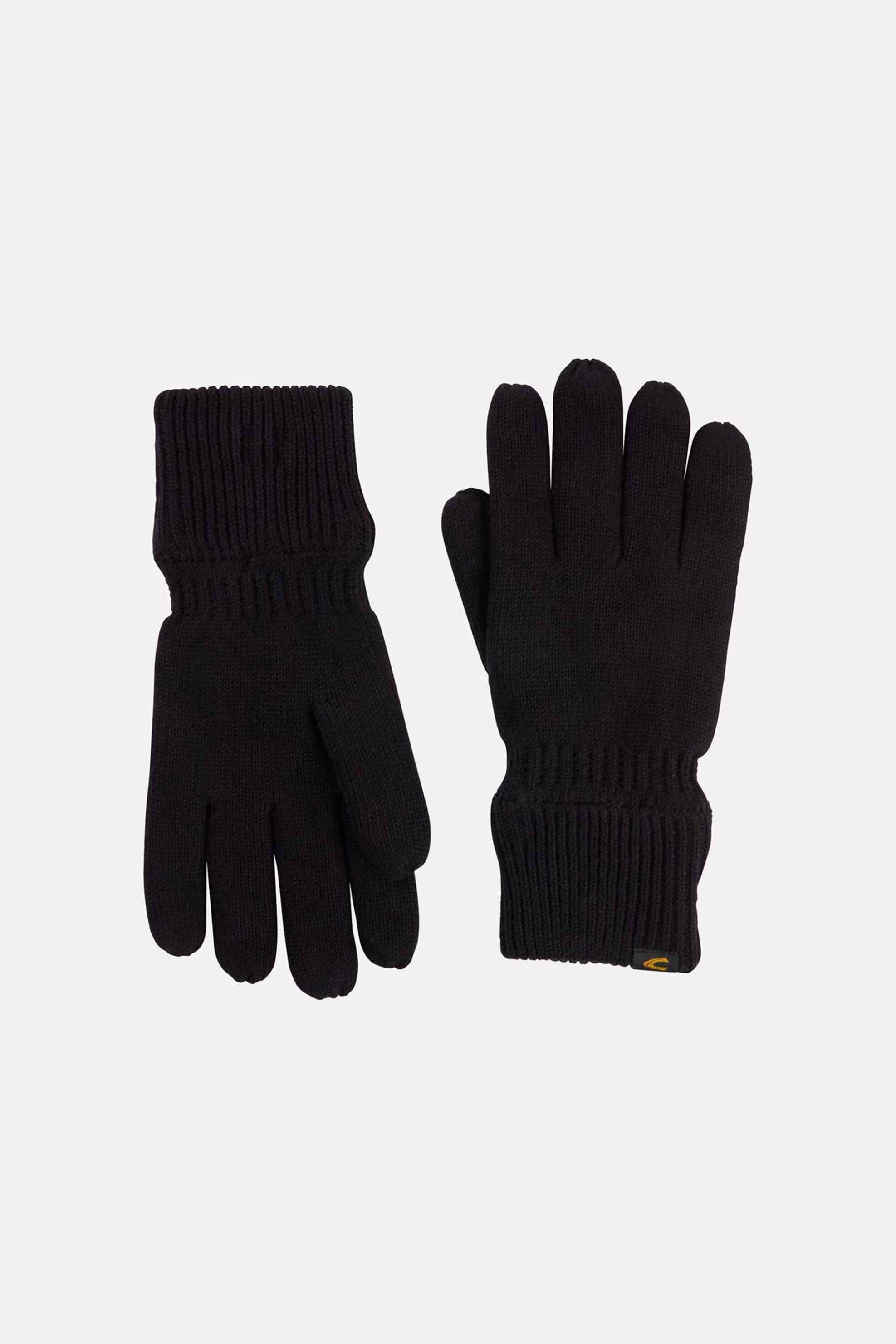 Camel Active ανδρικά πλεκτά γάντια - C252-408500-6G50 Μαύρο φωτογραφία