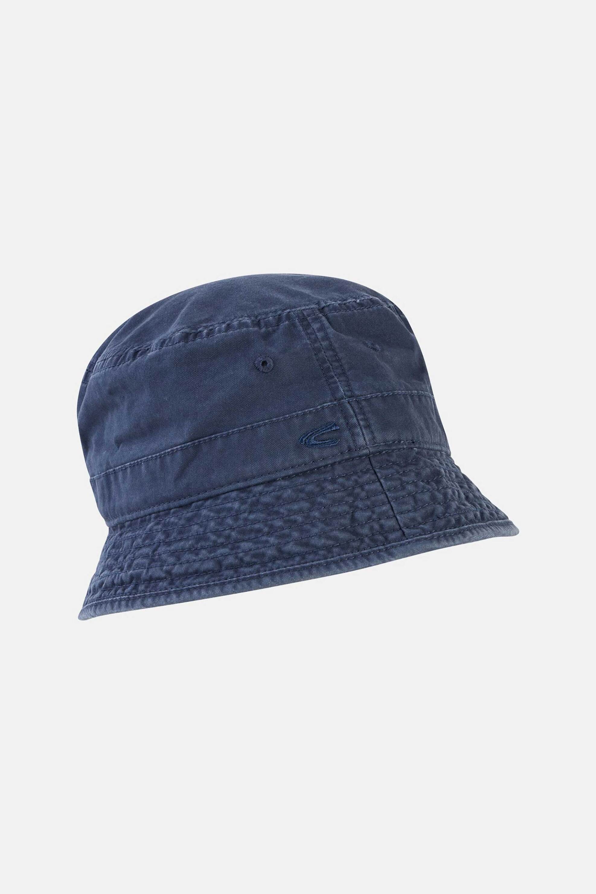 Camel Active ανδρικό καπέλο bucket με κεντημένο monogram - C261-401100-7H10 Μπλε Σκούρο