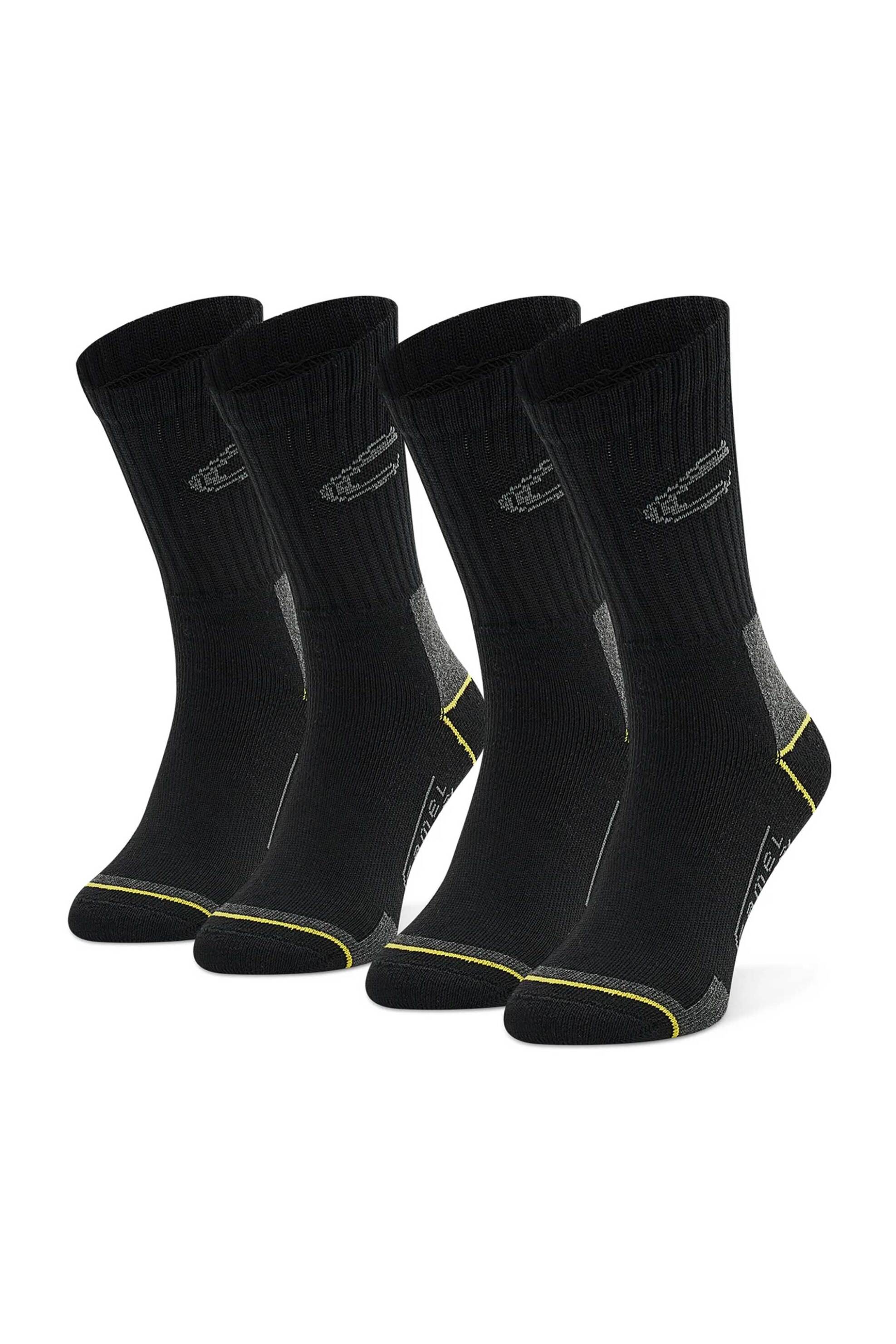 Camel Active σετ ανδρικές μακριές κάλτσες (2 ζευγάρια) - CA261NOS-6557 Μαύρο