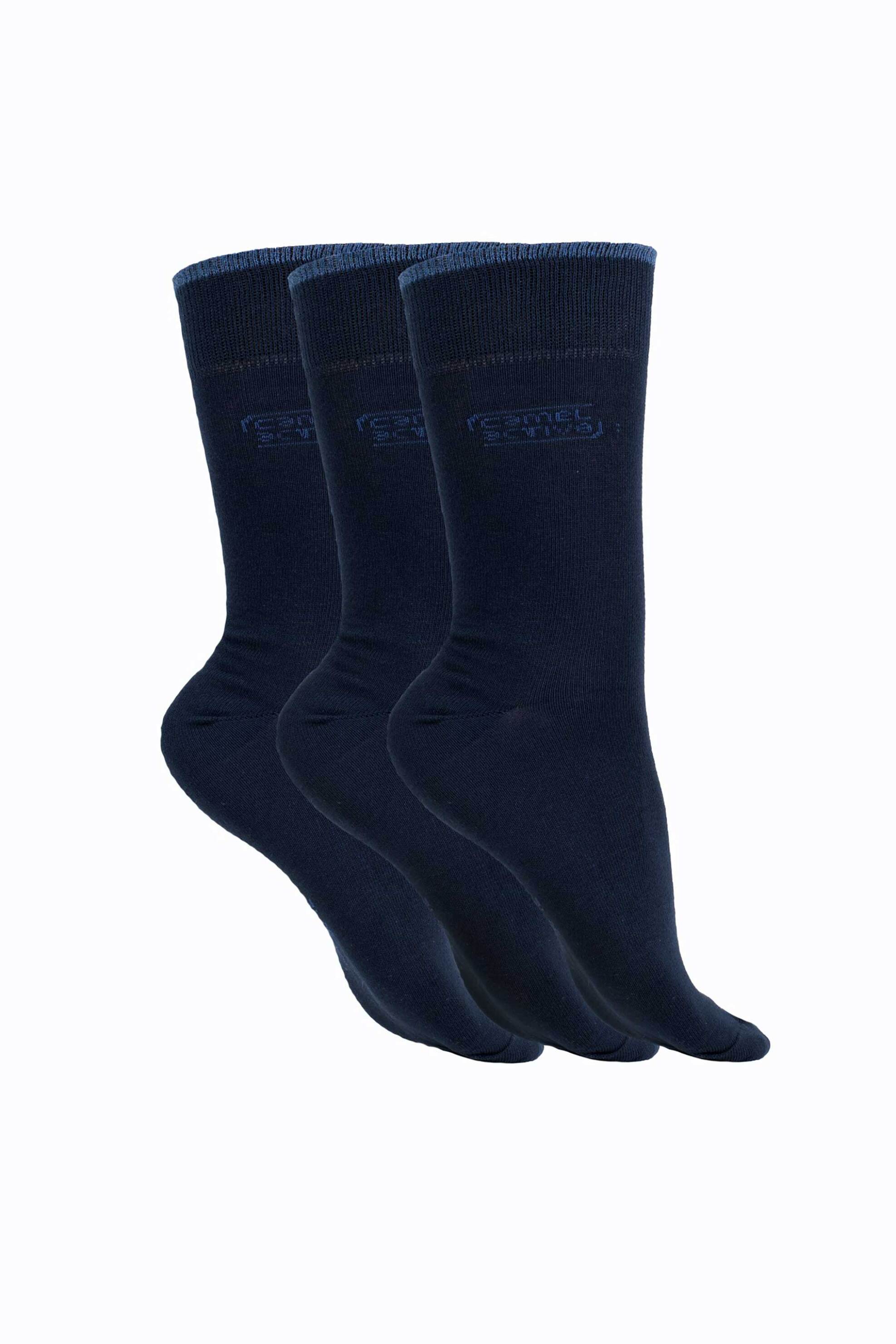Camel Active σετ ανδρικές μακριές κάλτσες (3 ζευγάρια) - CA261NOS-6593 Μπλε Σκούρο