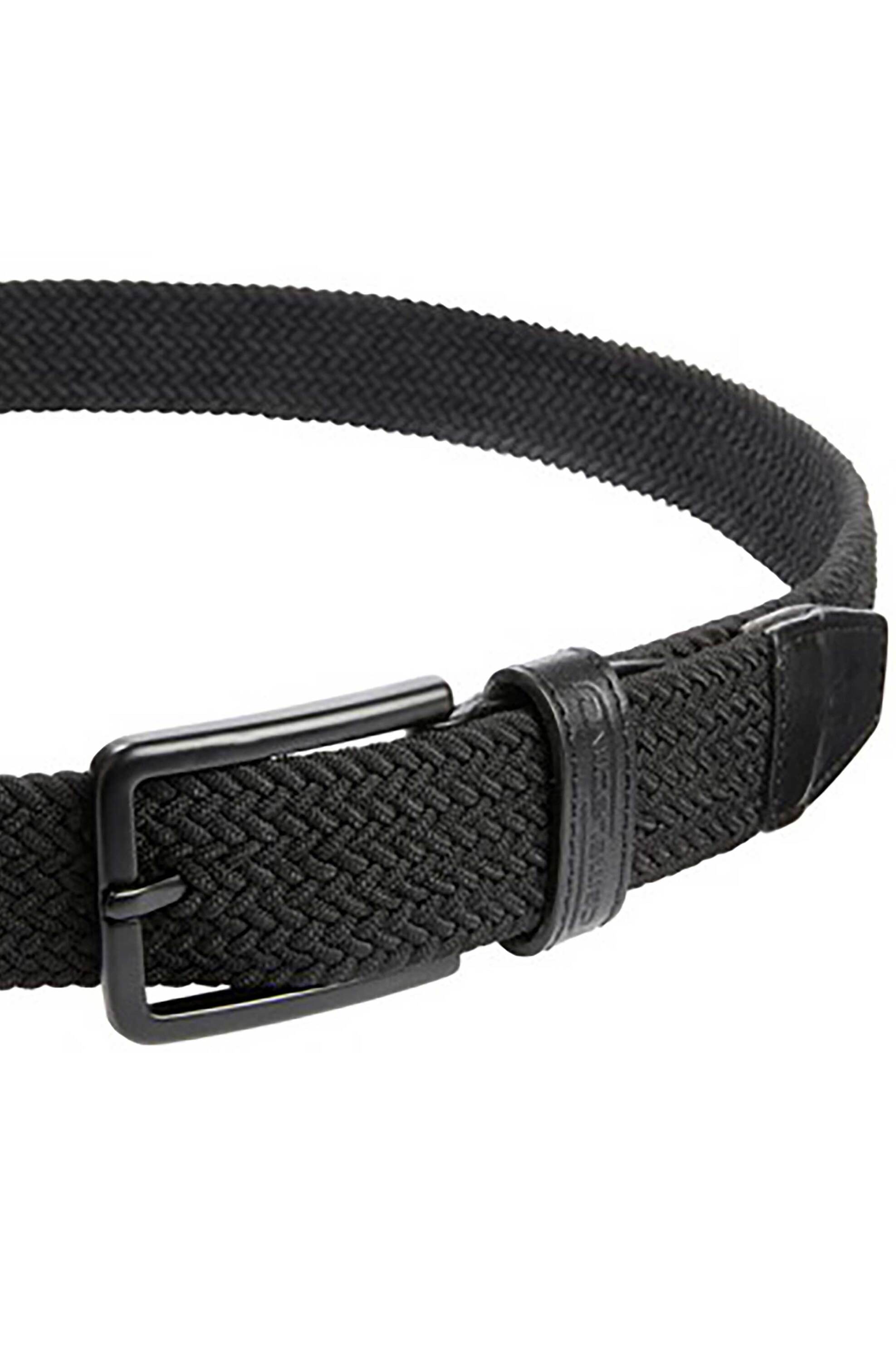 Camel Active Ανδρική Ελαστική Ζώνη με Πλεκτό Σχέδιο - C261Nos-402200-9B20N Μαύρο