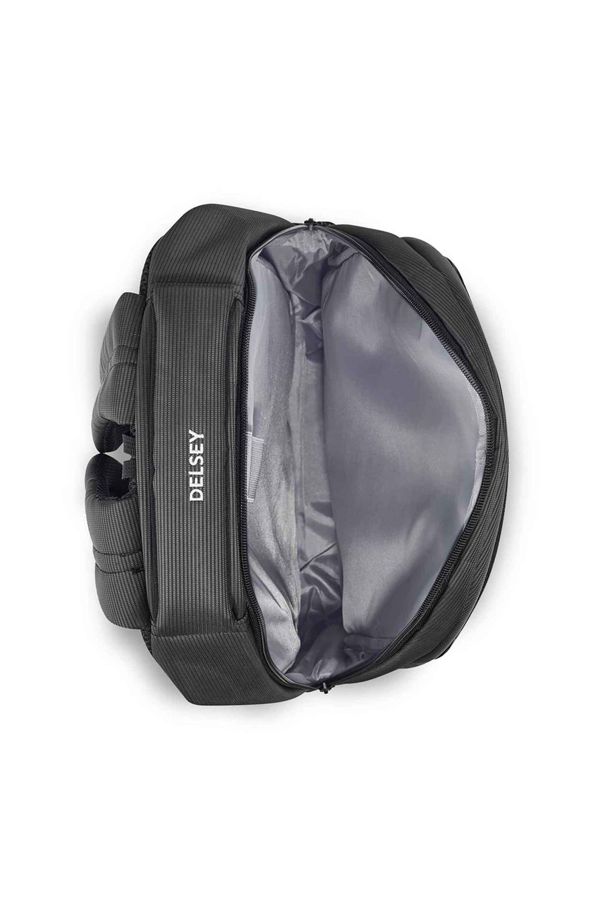 Delsey Unisex Backpack 47 5 X 32 17 CM Element Aviator Black - 064660101