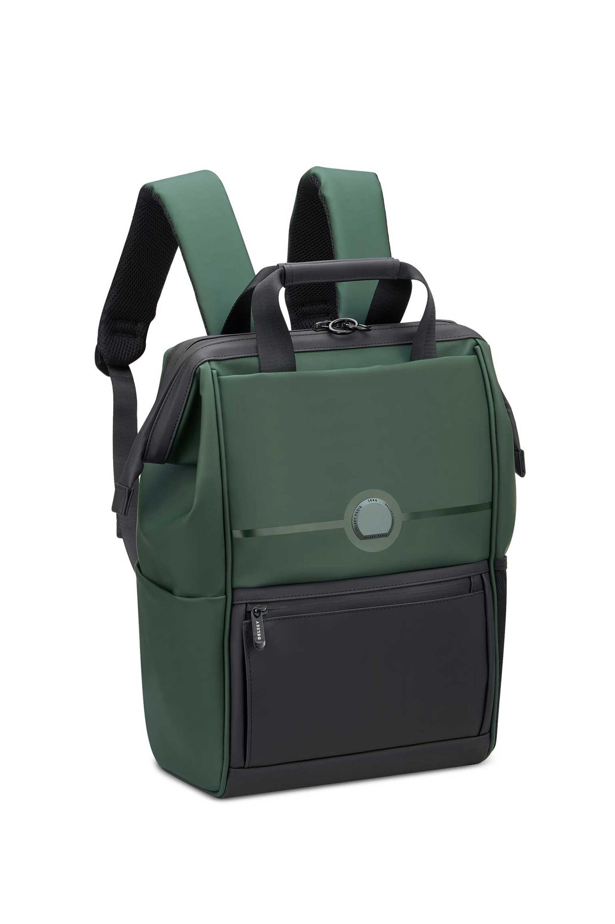 Delsey unisex backpack 38.5 x 35 x 17.5 cm "Turenne Green" - 163261013 φωτογραφία