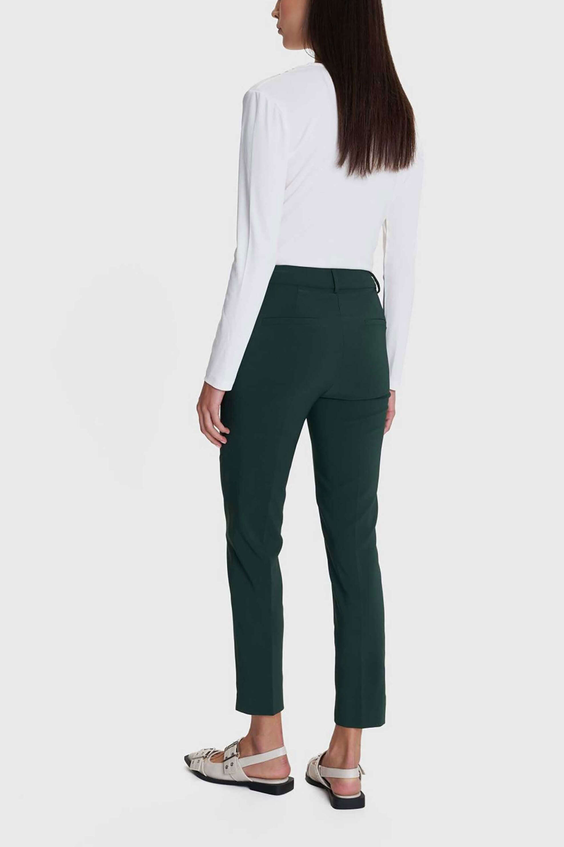 'ALE γυναικείο παντελόνι Slim Fit - 82464062M Πράσινο Σκούρο φωτογραφία