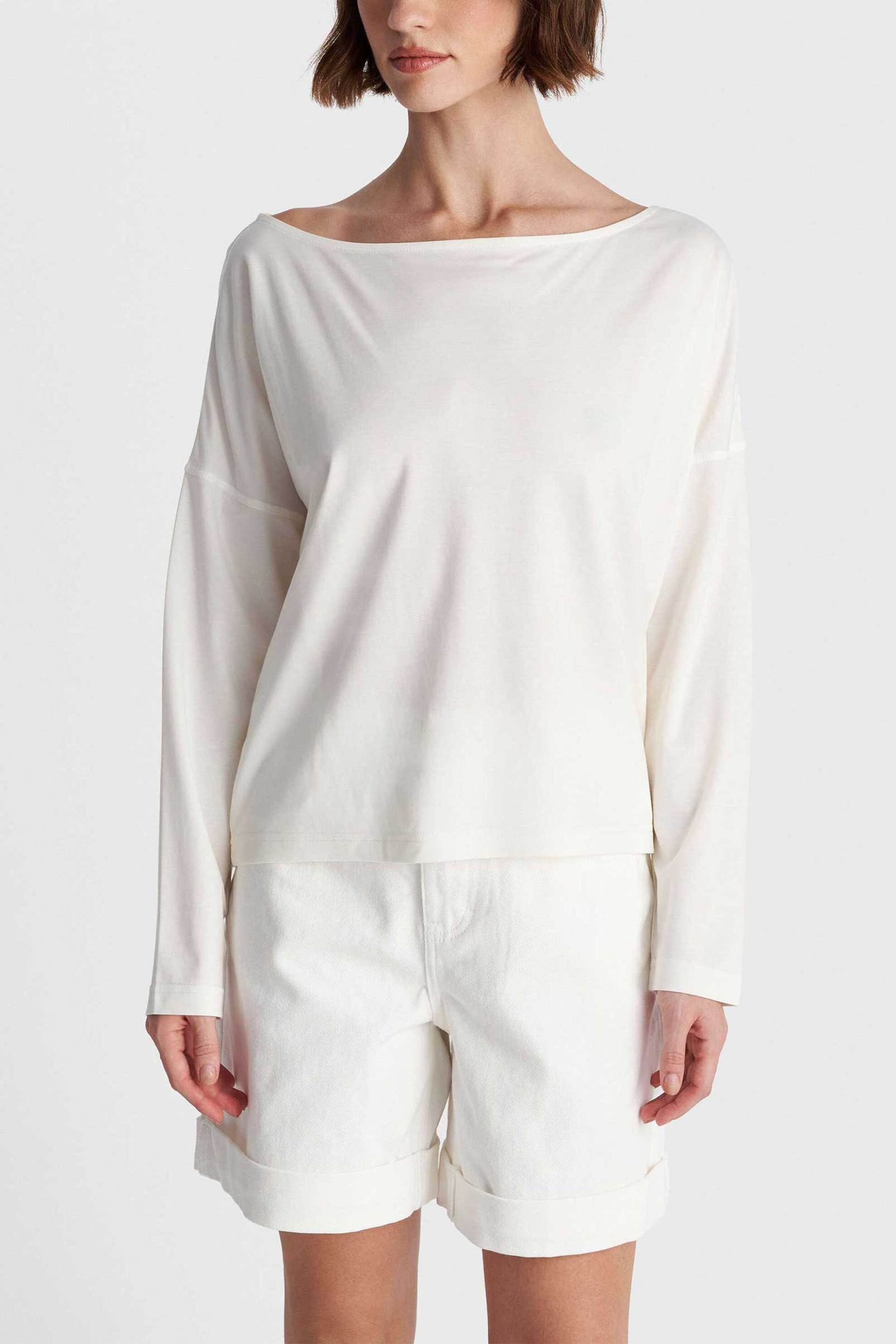 'ALE γυναικεία μπλούζα Oversized - 8922885 Εκρού