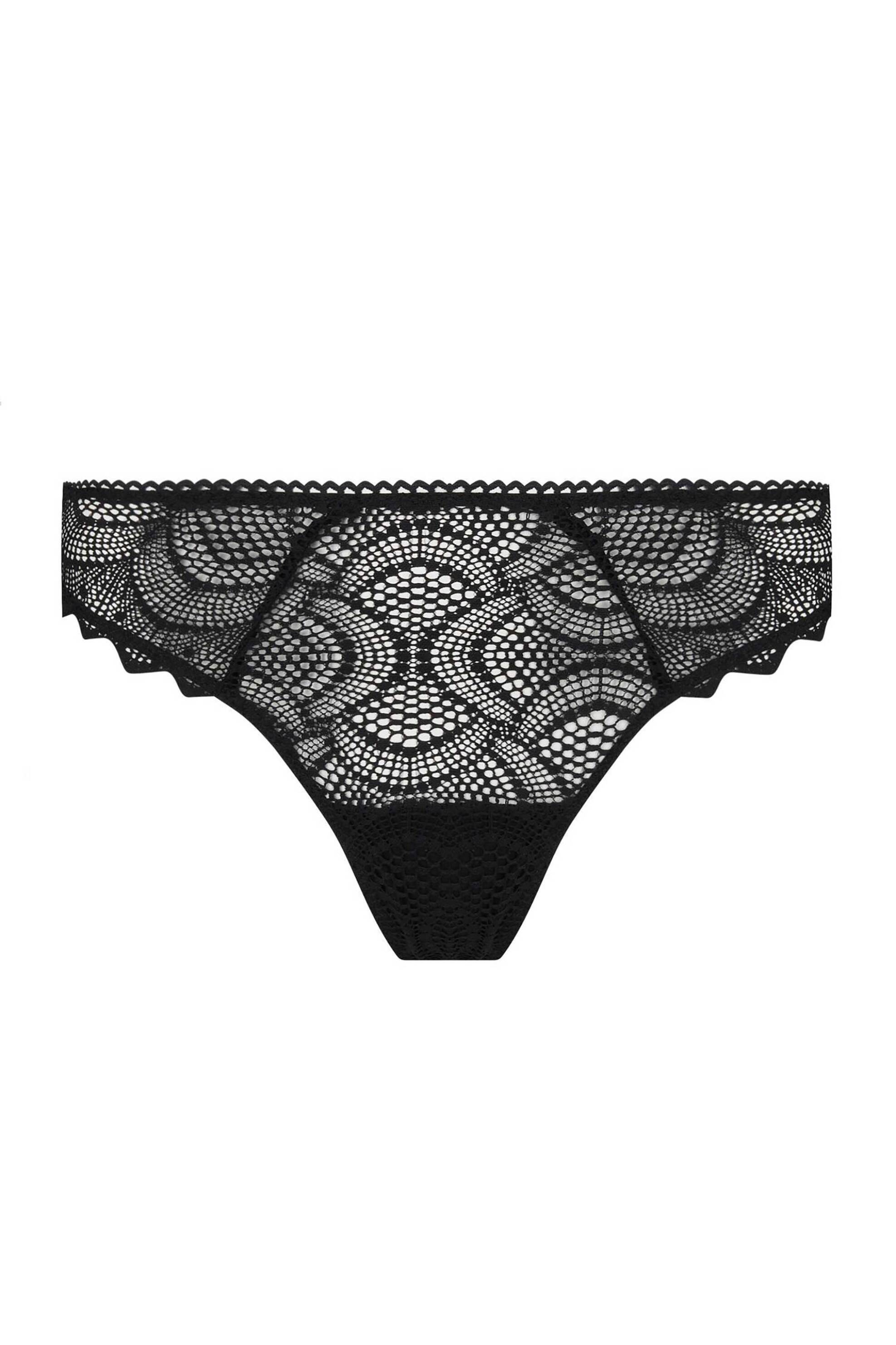 Lise Charmel γυναικείο σλιπ με δαντέλα"Sexy Bohême Lace Charm Brief" - ECJ0140 Μαύρο φωτογραφία