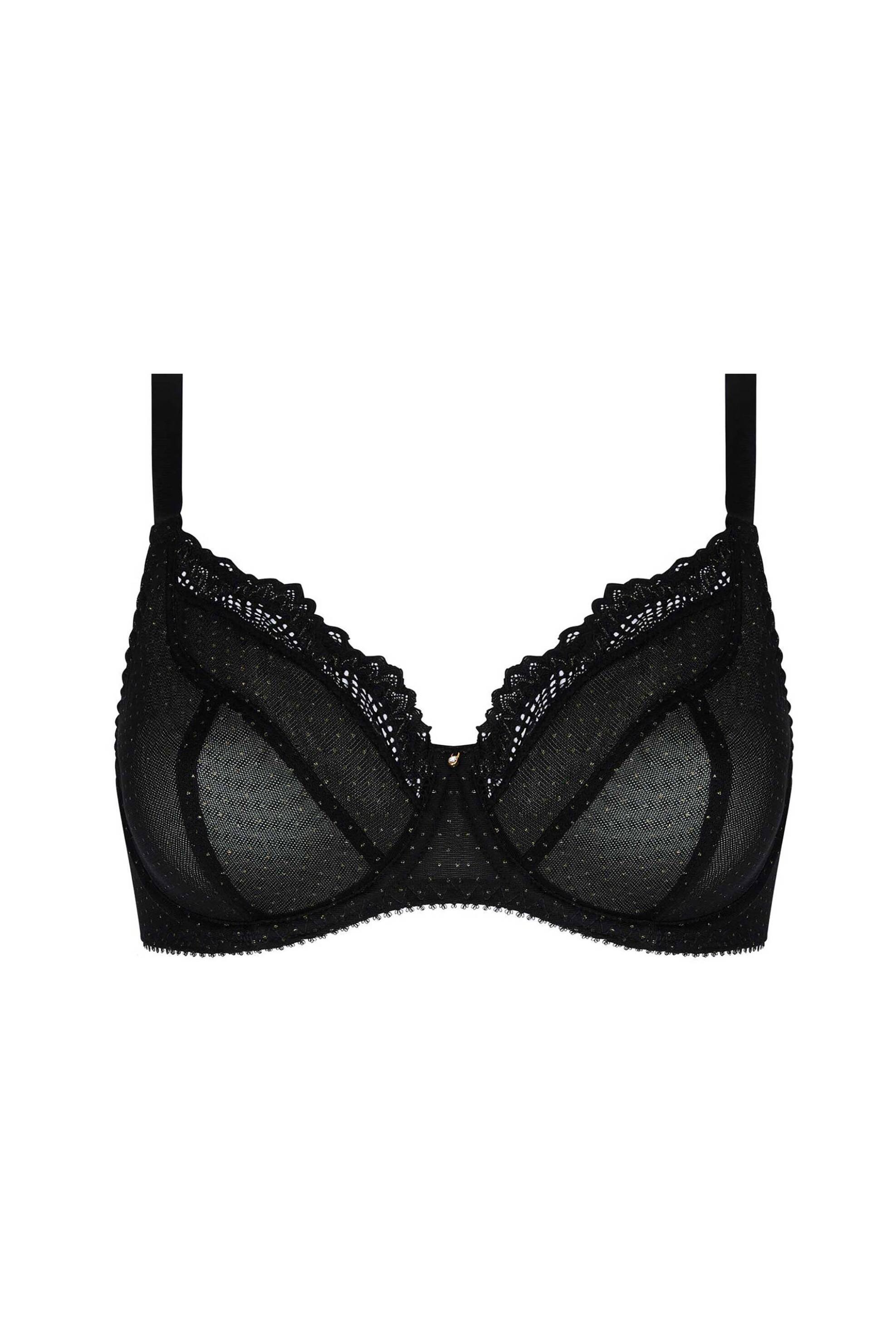 Lise Charmel γυναικείο σουτιέν με δαντέλα Cup C "Nuit Des Étoiles" - FCJ2850C Μαύρο φωτογραφία