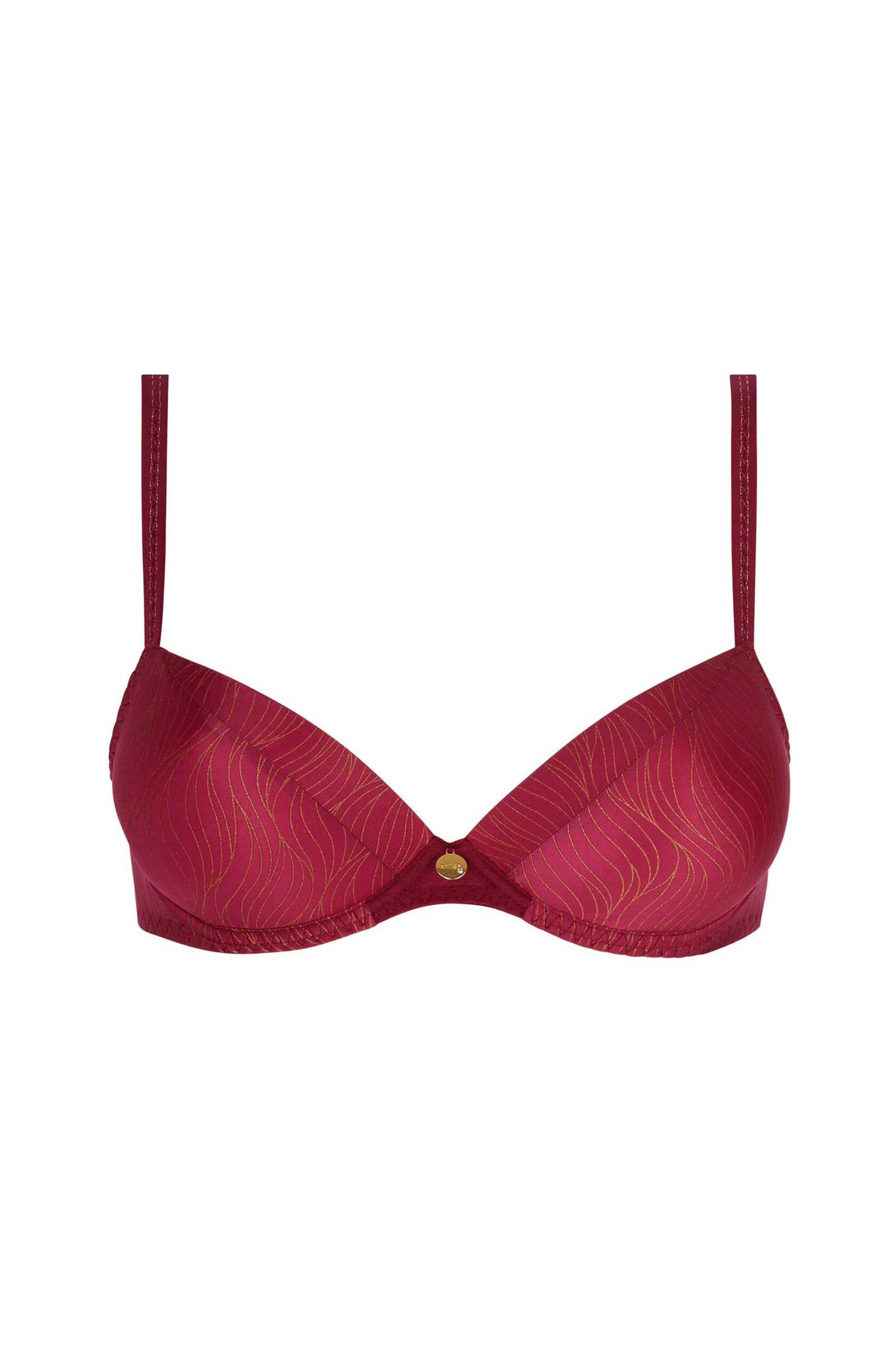 Lise Charmel γυναικείο σουτιέν με επένδυση Cup C "Ballerine Des Ondes" - ECJ8022C Κόκκινο φωτογραφία