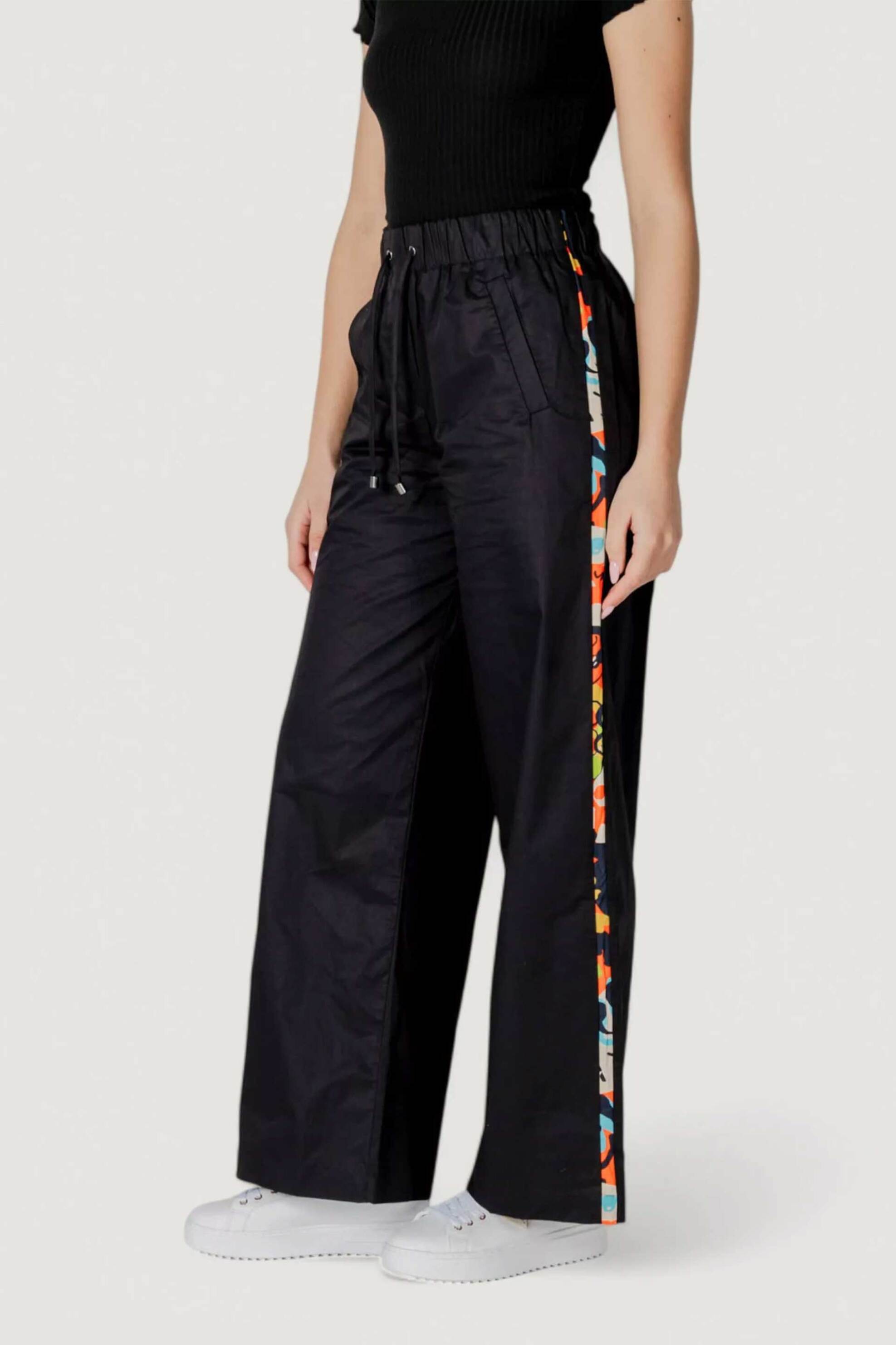 DESIGUAL Desigual γυναικείο παντελόνι με floral σχέδιο 
