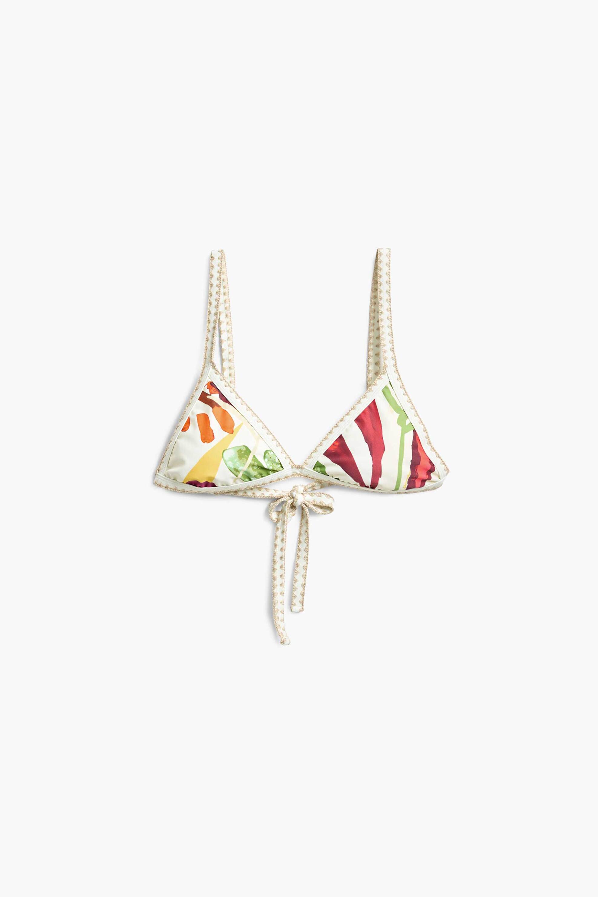 DESIGUAL Desigual γυναικείο μαγιό μπικίνι τοπ "Belice" - 25SWMK05 Λευκό - 4