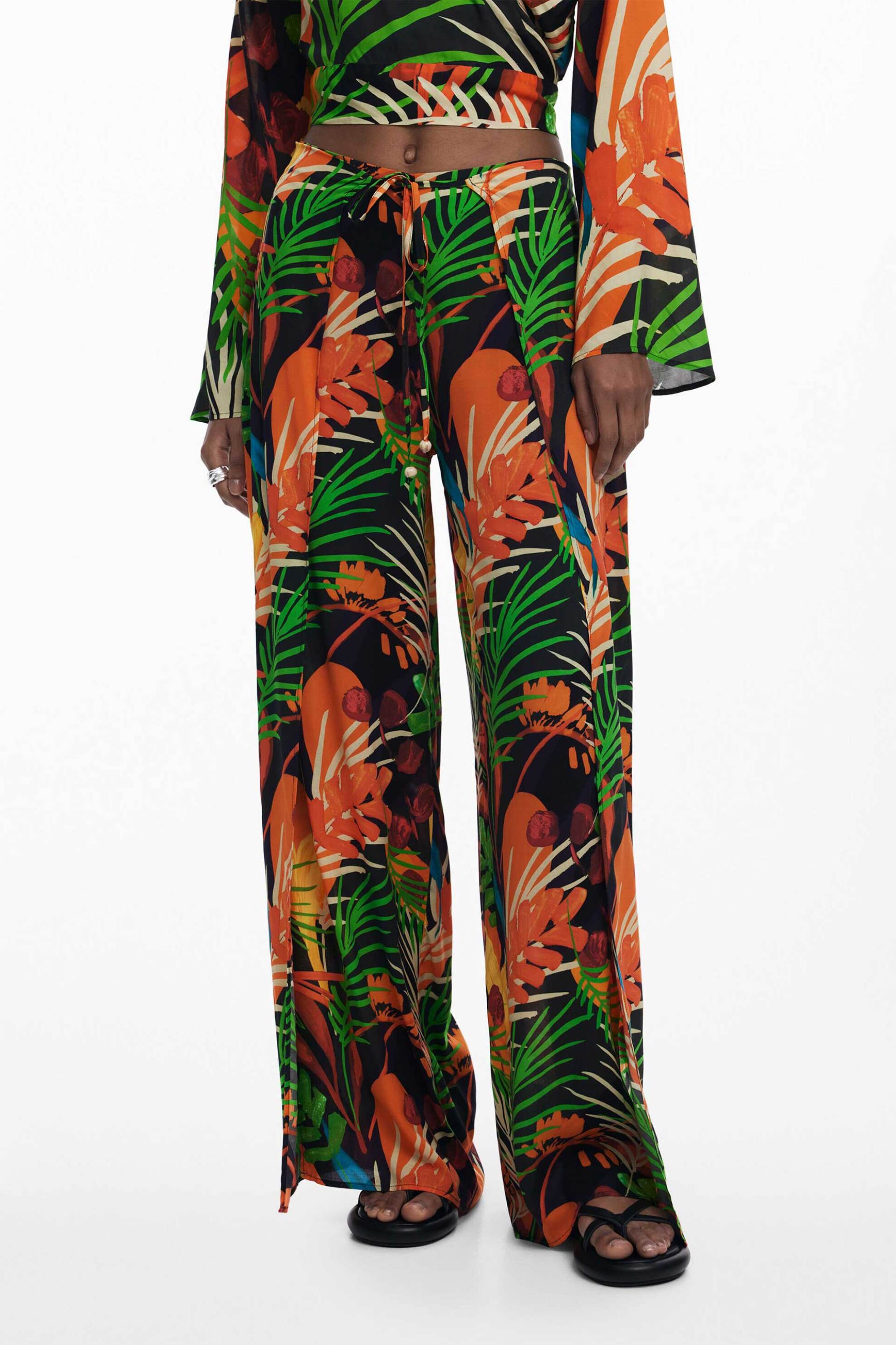Desigual γυναικεία παντελόνα wrap 