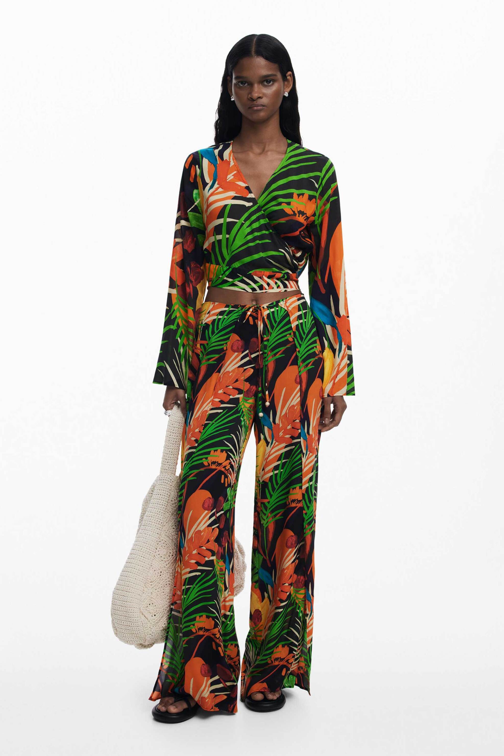 Desigual γυναικείο τοπ wrap 