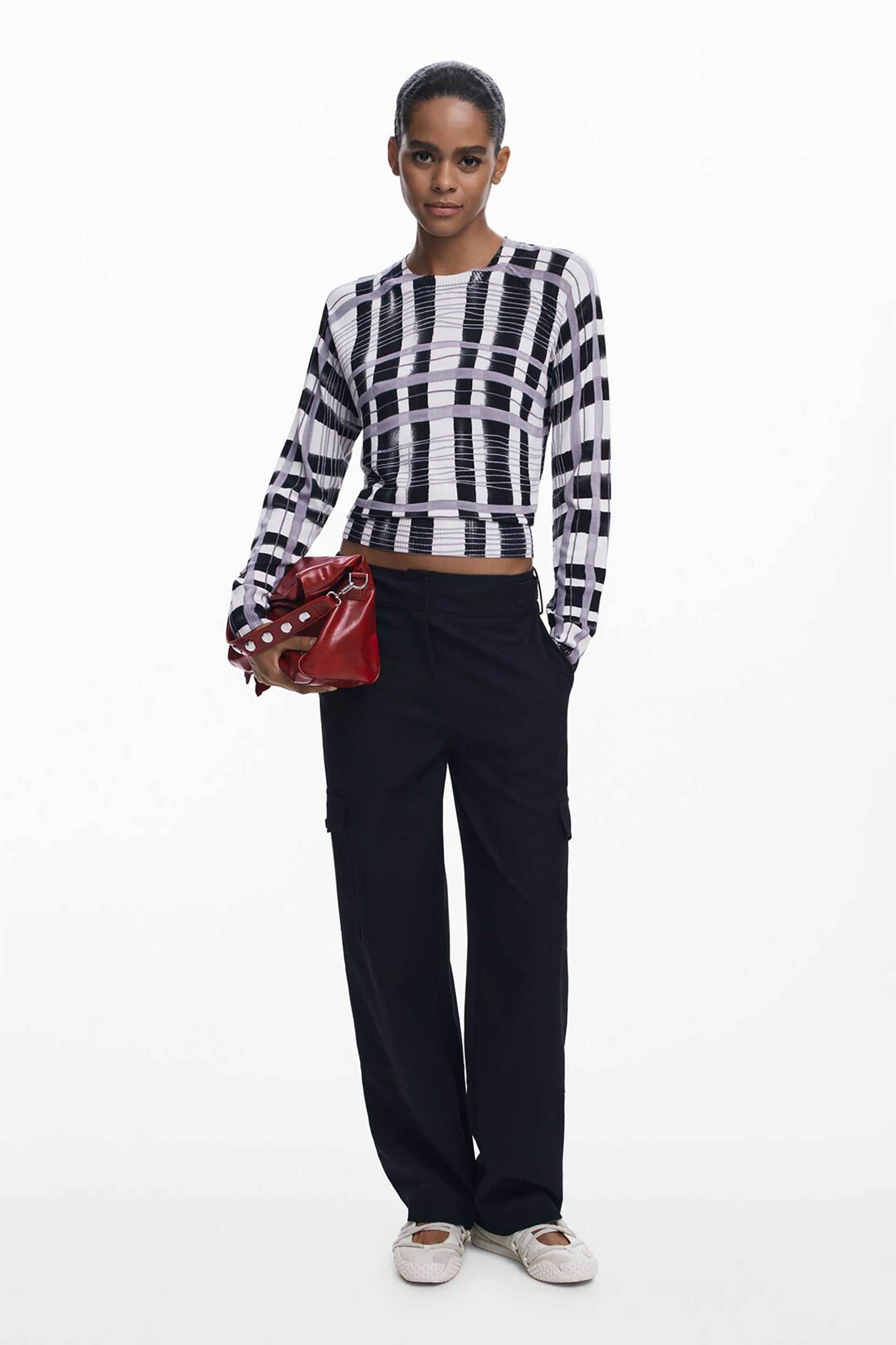 Γυναικεία Παντελόνια σε Ίσια Γραμμή Desigual