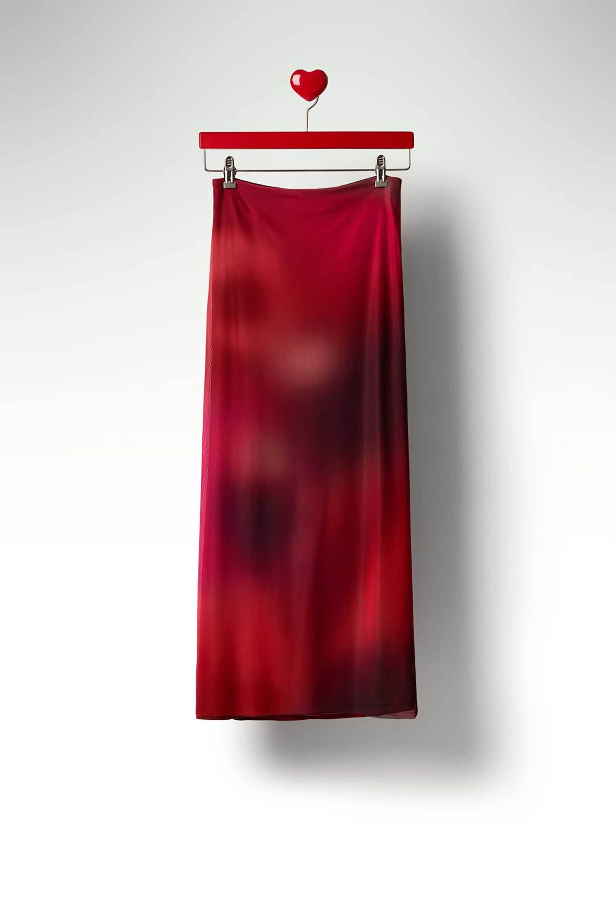 Desigual Γυναικεία Midi Φούστα Ντεγκραντέ Slim Fit Asmee - 26Swfk02 Ροζ